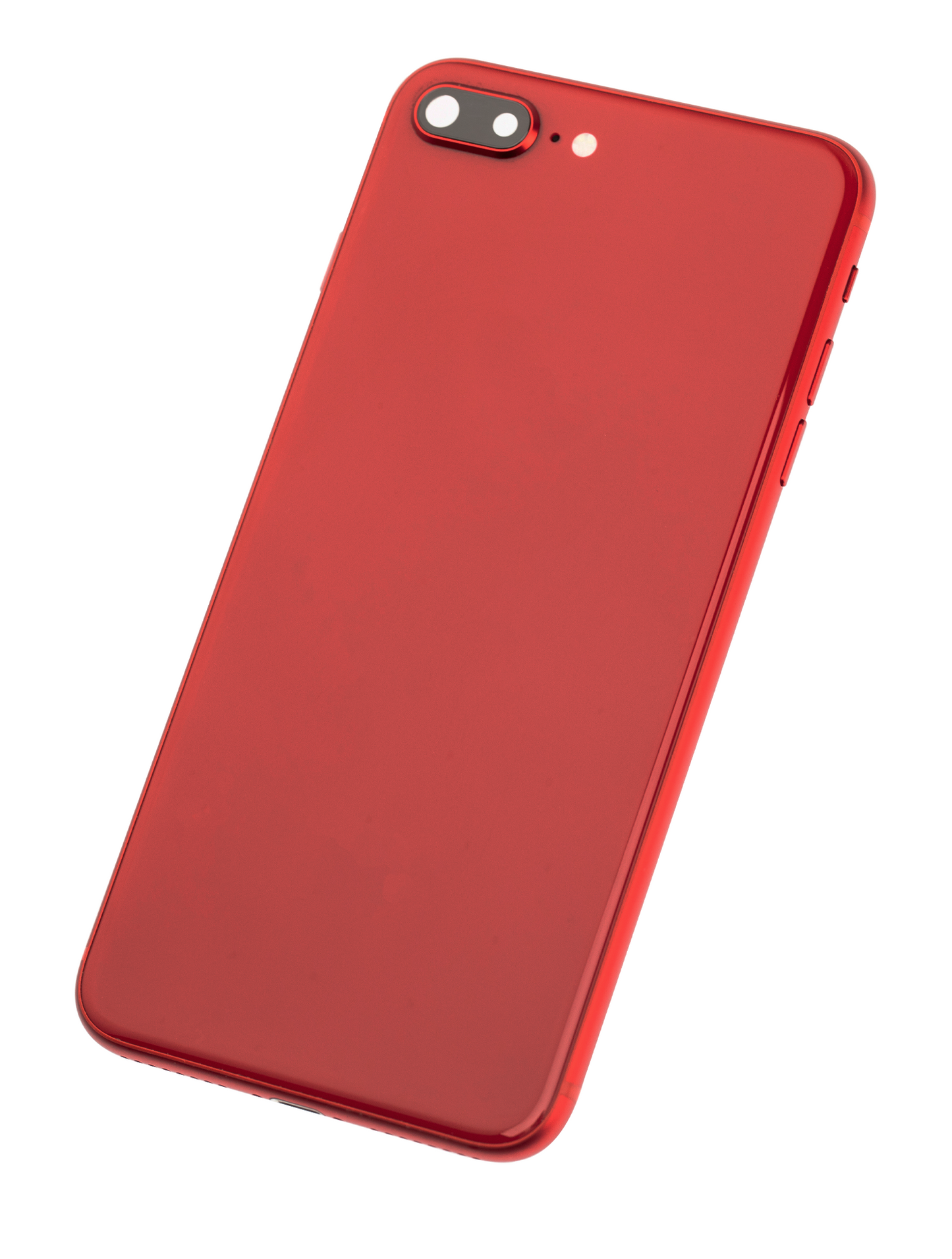 Back Housing W/ Small Parts For iPhone 8 Plus (Used OEM Pull: Grade B) (Red)
