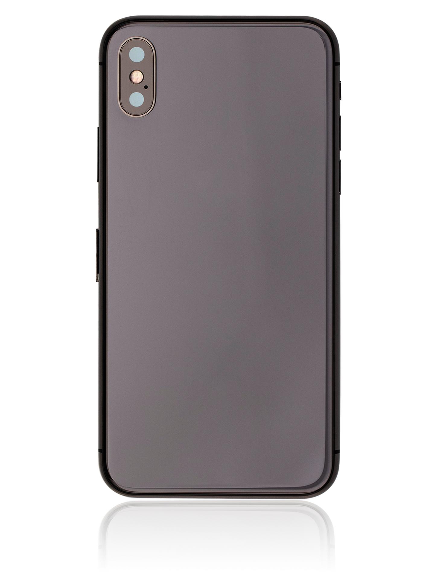 Back Housing W/ Small Components Pre-Installed For iPhone X (Used OEM Pull: Grade C) (Space Gray)