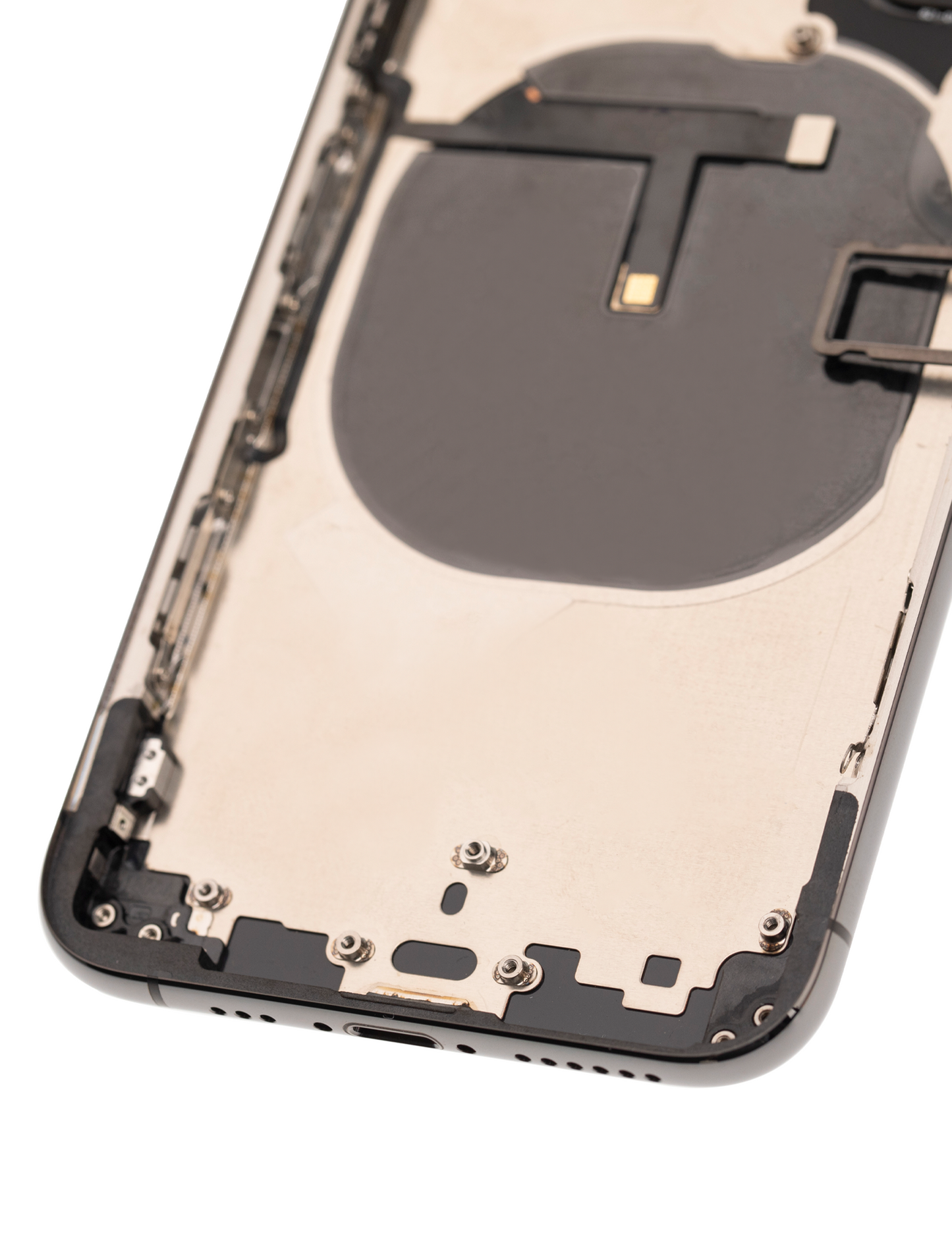 Back Housing W/ Small Components Pre-Installed For iPhone XS (Used OEM Pull: Grade A) (Space Gray)
