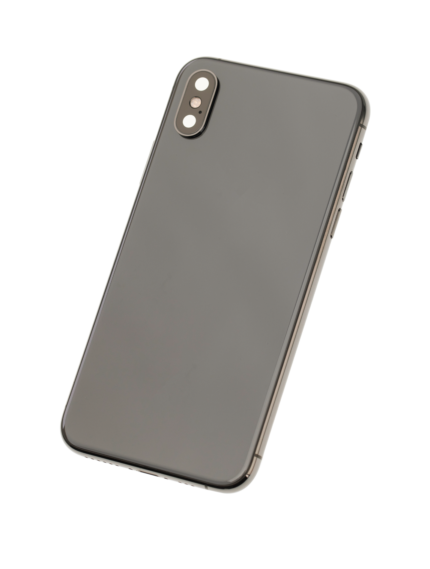 Back Housing W/ Small Components Pre-Installed For iPhone XS (Used OEM Pull: Grade C) (Space Gray)