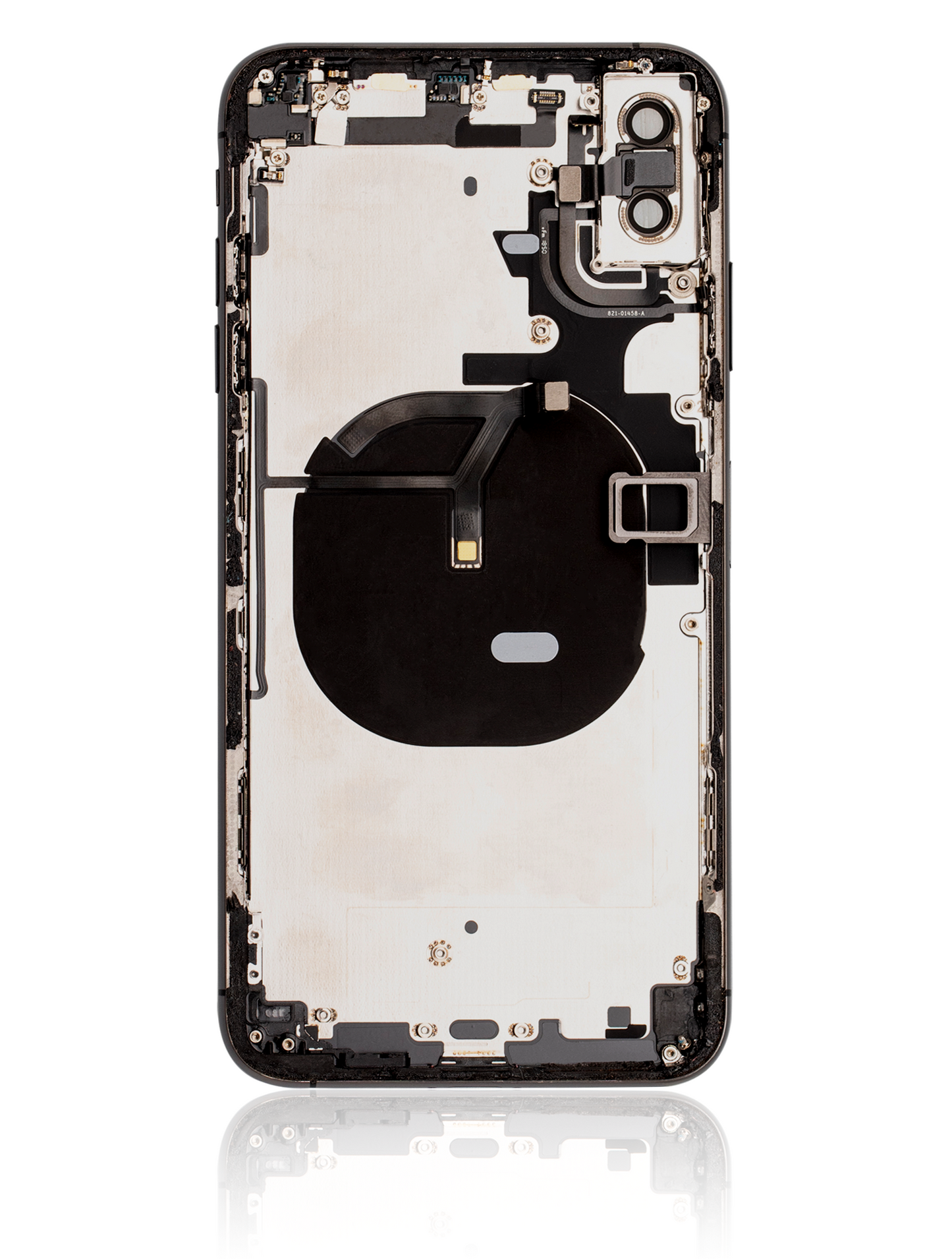 Back Housing W/ Small Parts For iPhone XS Max (Used OEM Pull: Grade C) (Space Gray)