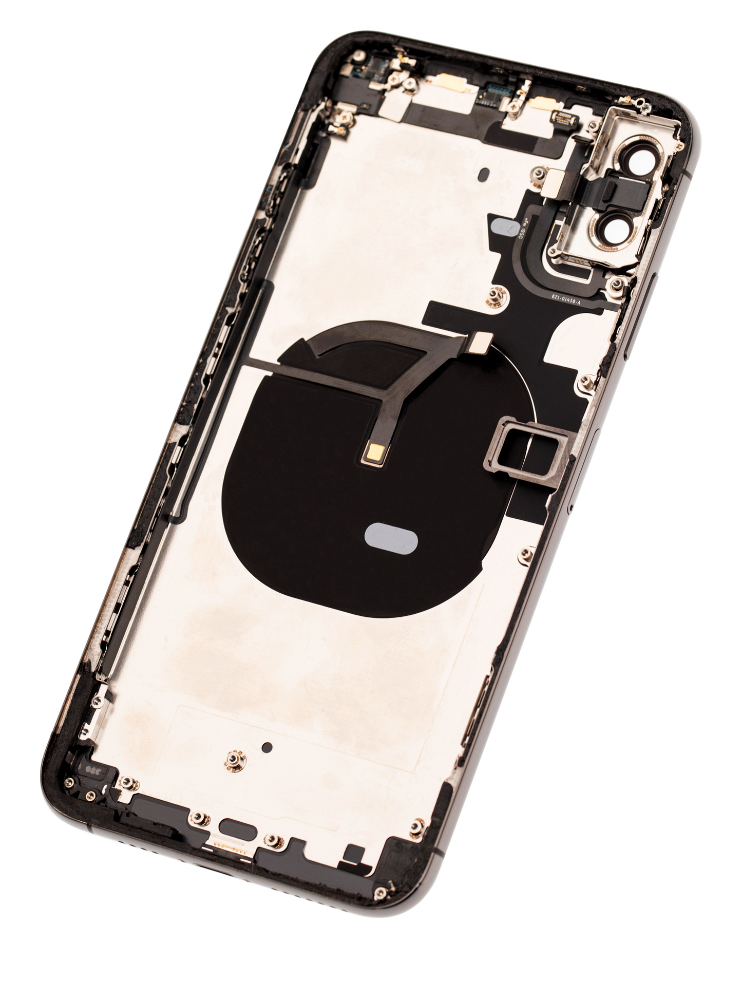 Back Housing W/ Small Parts For iPhone XS Max (Used OEM Pull: Grade C) (Space Gray)