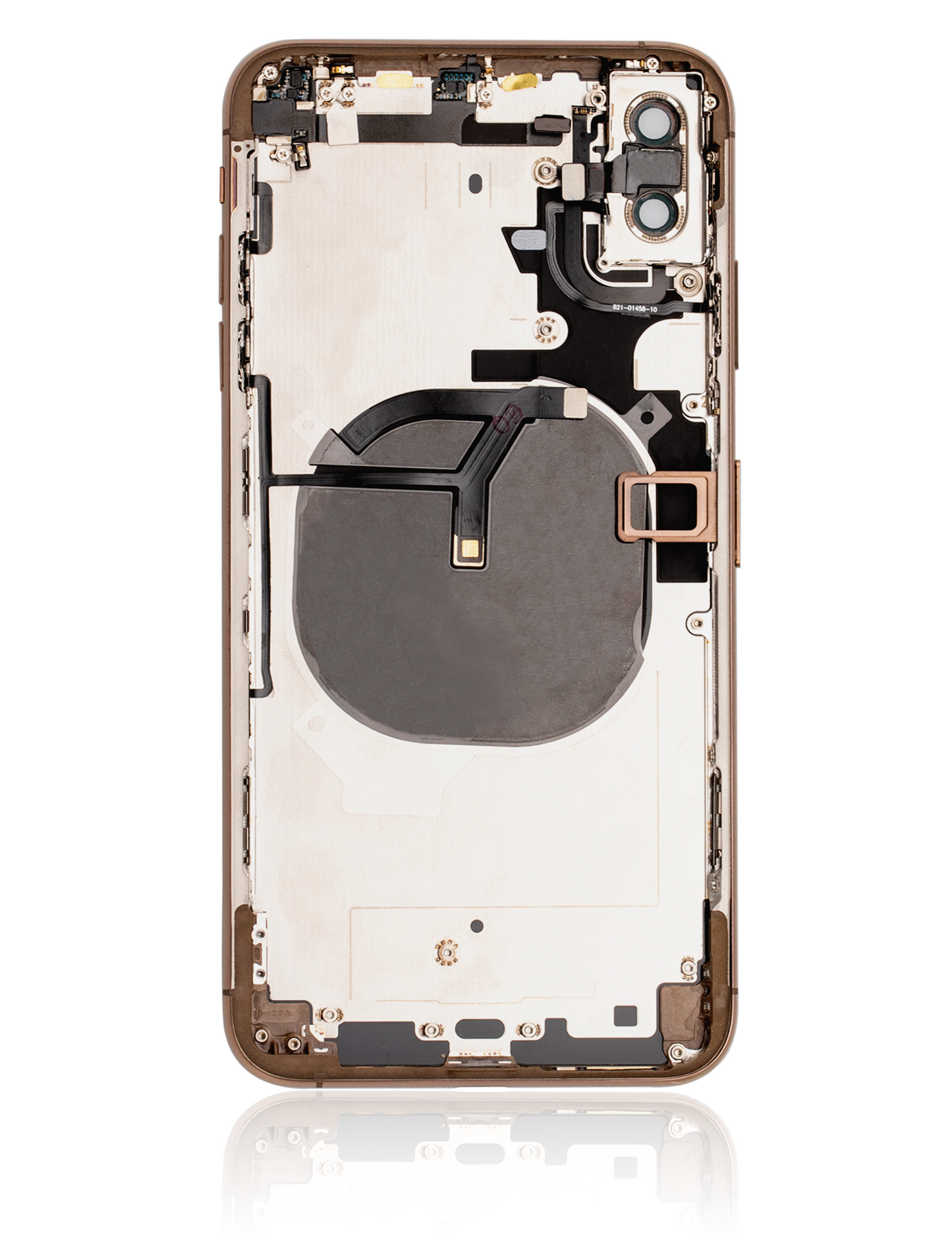 Back Housing W/ Small Parts For iPhone XS Max (Used OEM Pull: Grade C) (Gold)