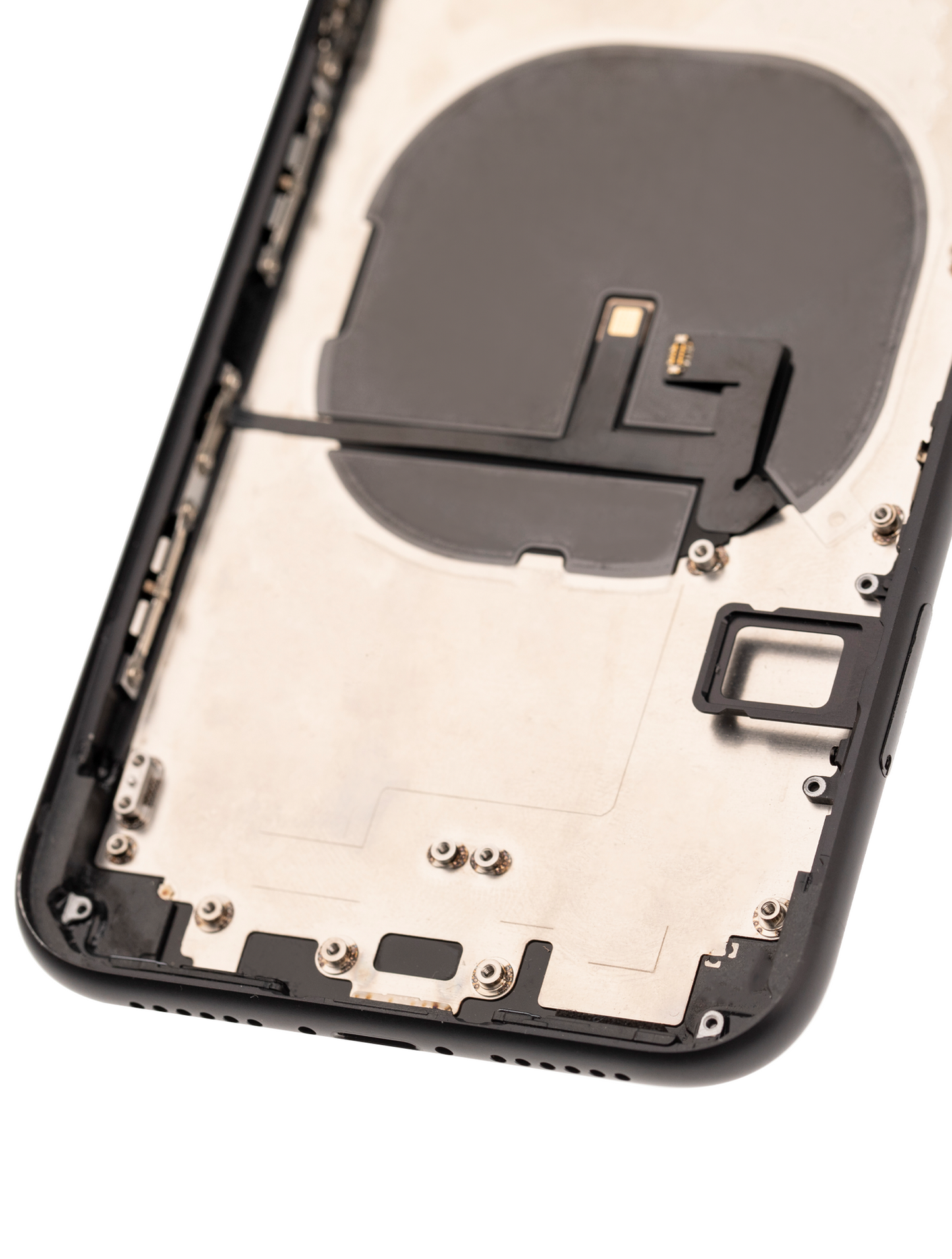 Back Housing W/ Small Parts For iPhone XR (Used OEM Pull: Grade A) (Black)