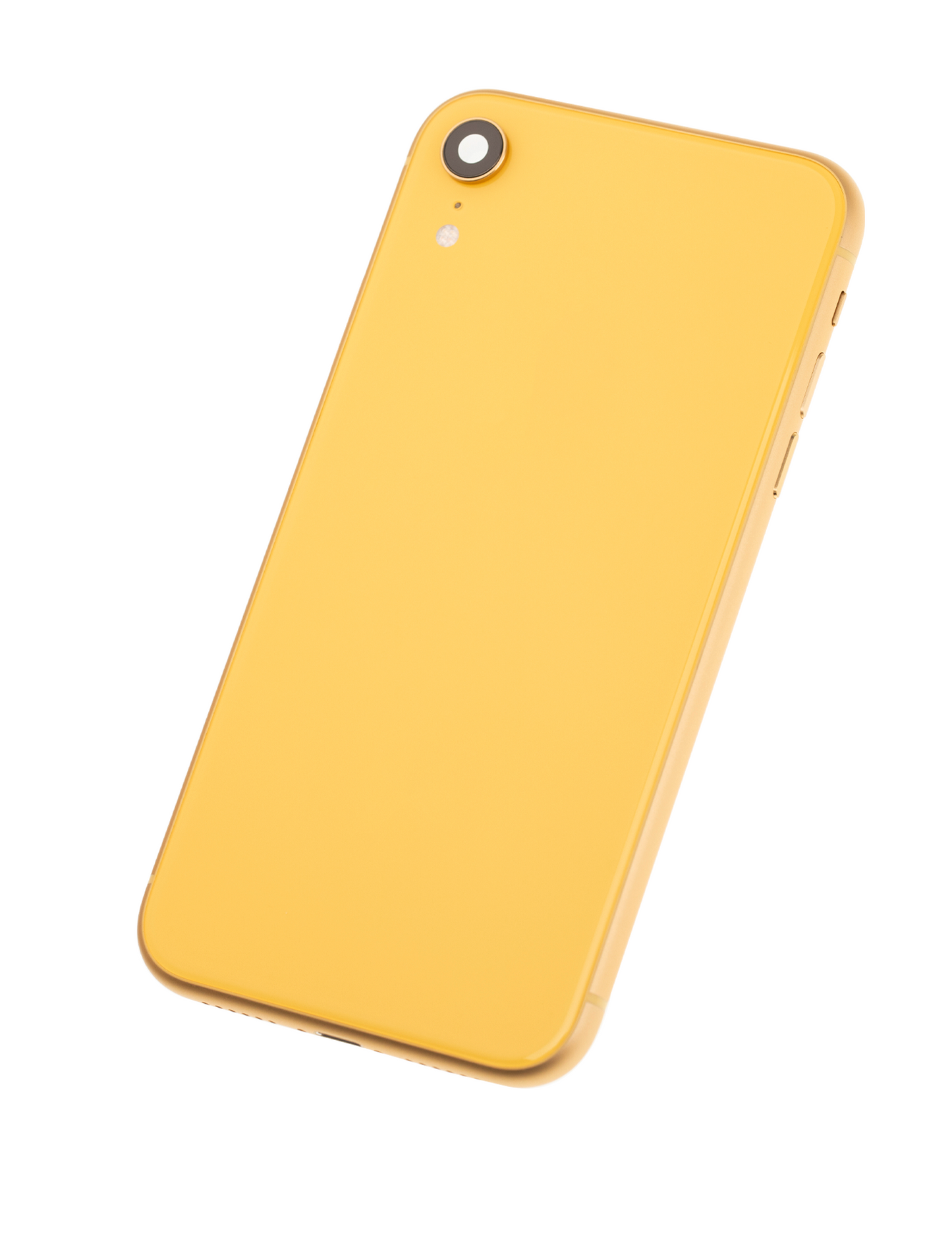 Back Housing W/ Small Parts For iPhone XR (Used OEM Pull: Grade A) (Yellow)