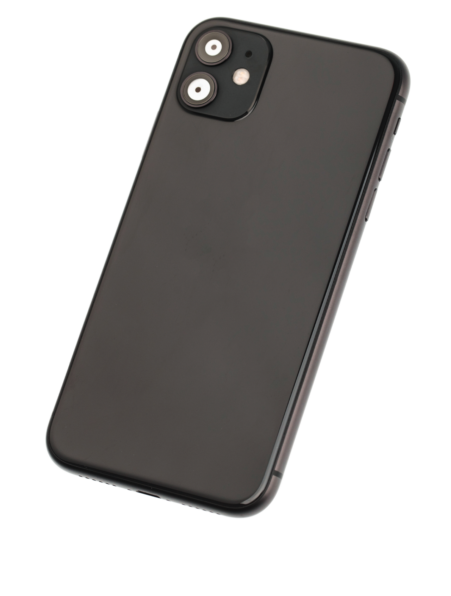 Back Housing W/ Small Components Pre-Installed For iPhone 11 (Used OEM Pull: Grade A) (Black)