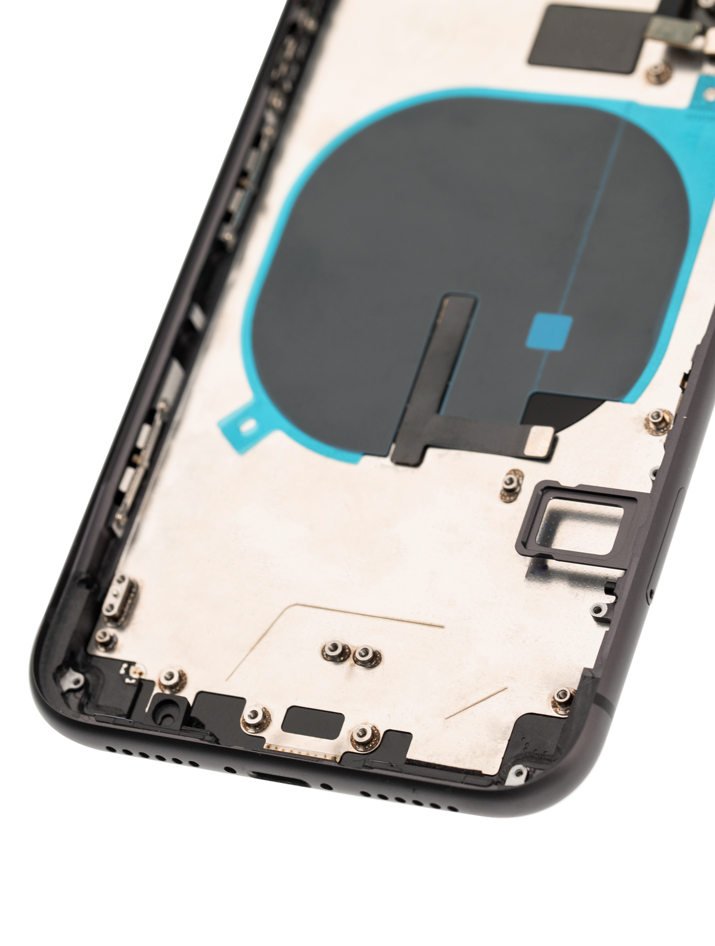 Back Housing W/ Small Components Pre-Installed For iPhone 11 (Used OEM Pull: Grade A) (Black)