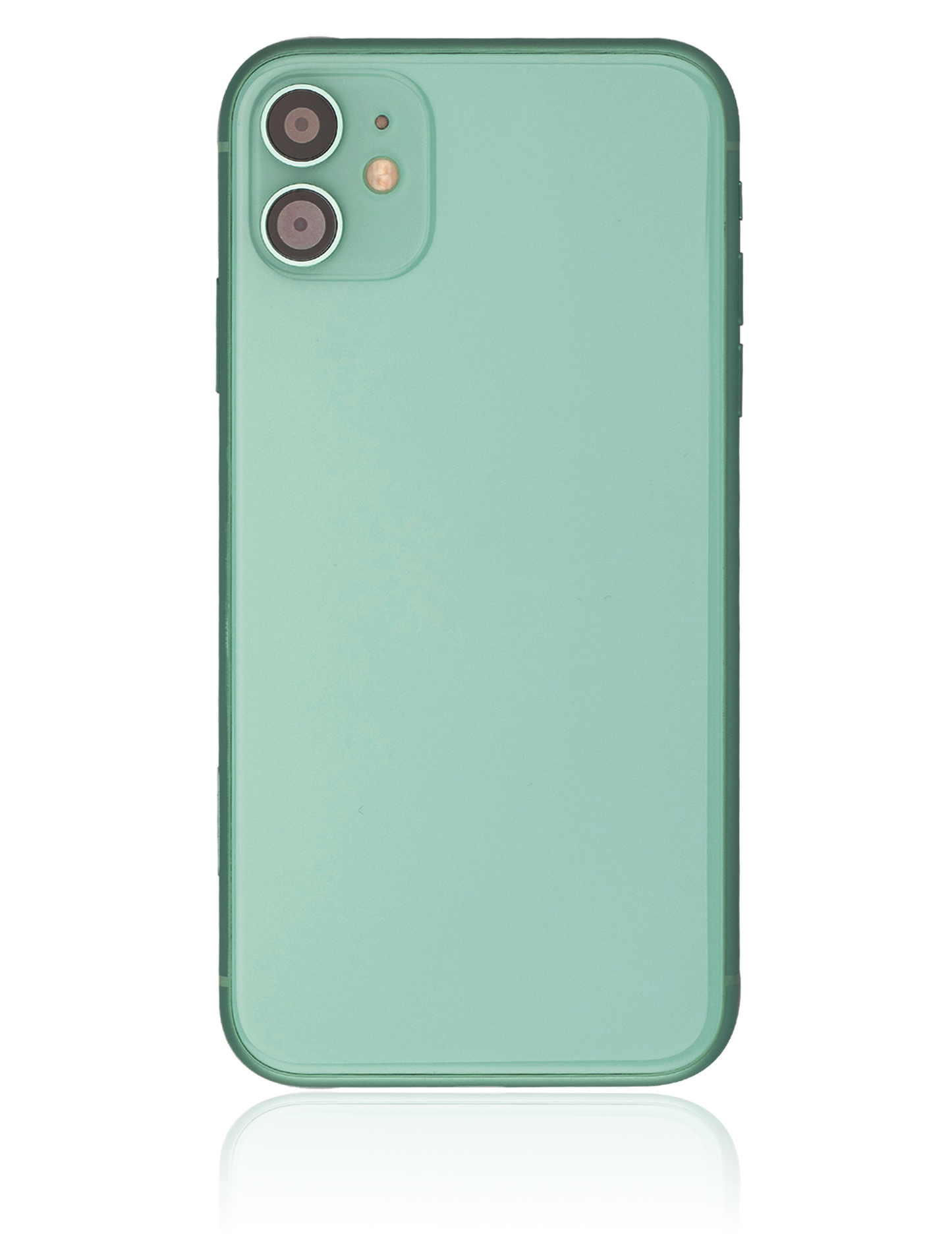 Back Housing W/ Small Components Pre-Installed For iPhone 11 (Used OEM Pull: Grade A) (Green)
