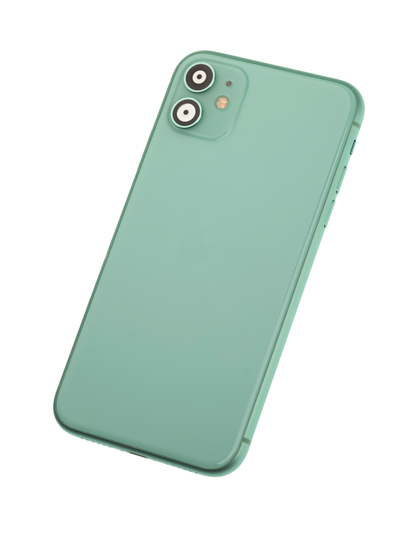 Back Housing W/ Small Components Pre-Installed For iPhone 11 (Used OEM Pull: Grade A) (Green)