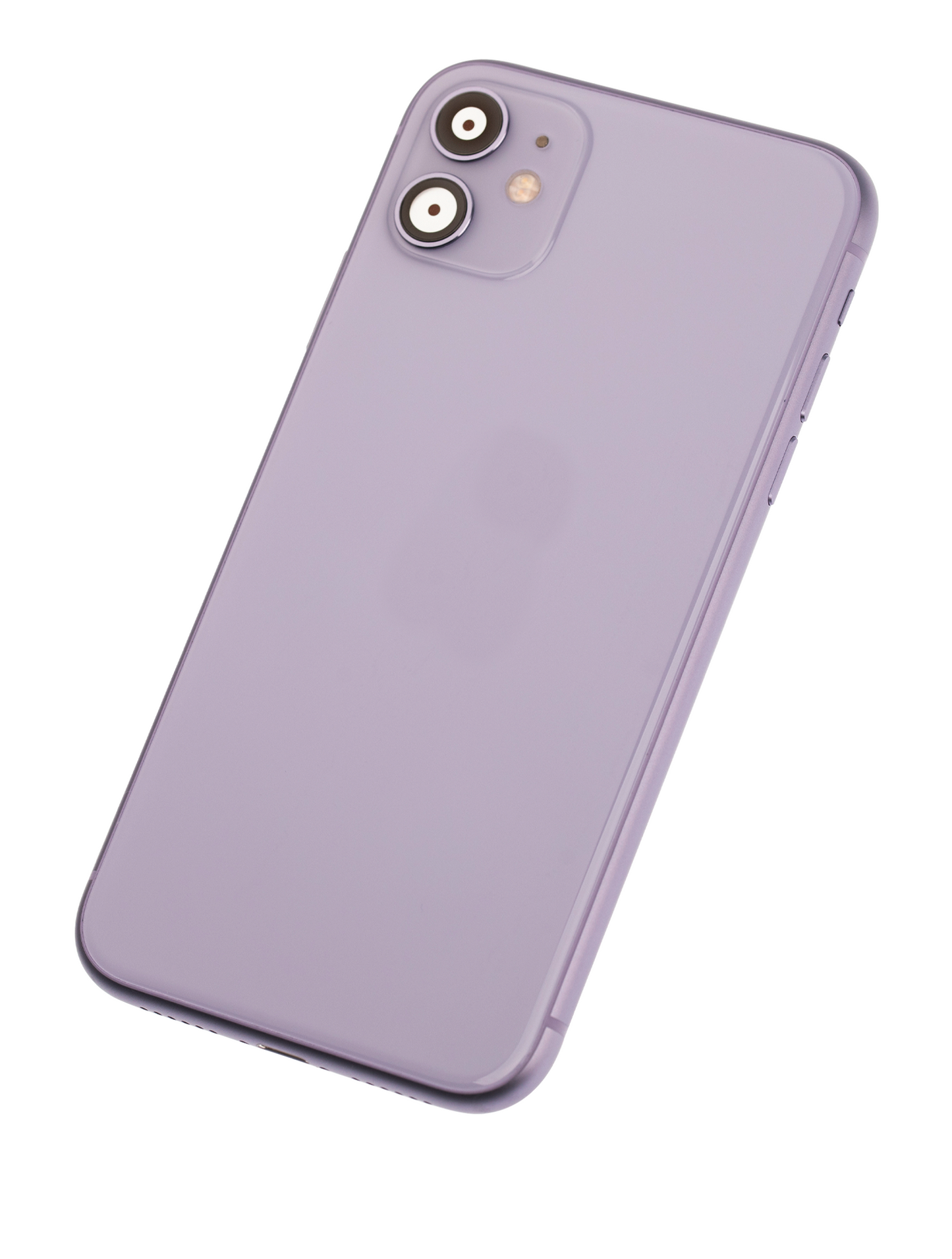 Back Housing W/ Small Components Pre-Installed For iPhone 11 (Used OEM Pull: Grade B) (Purple)