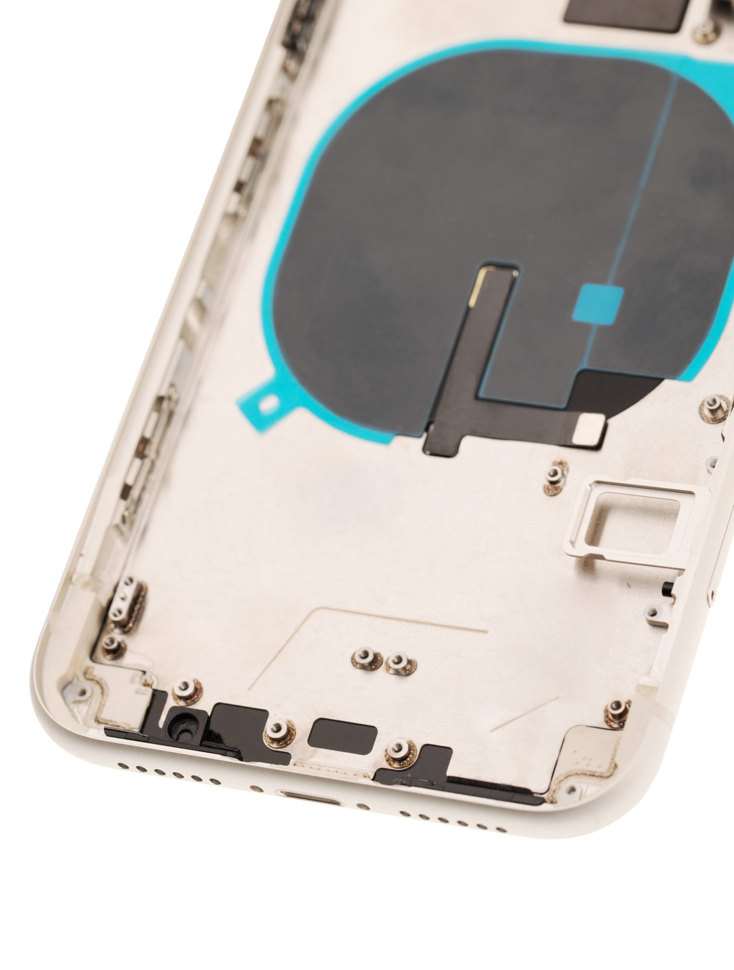 Back Housing W/ Small Components Pre-Installed For iPhone 11 (Used OEM Pull: Grade B) (White)