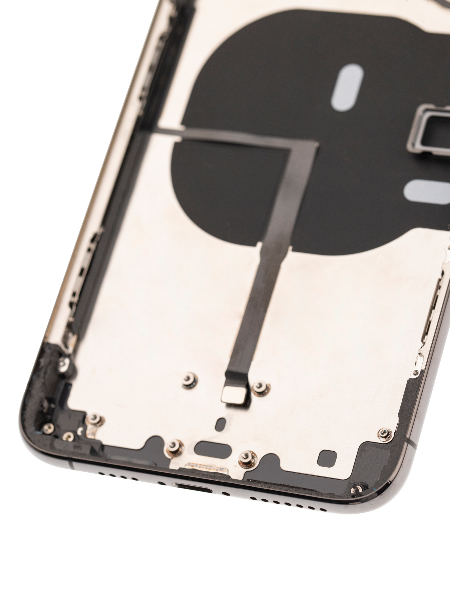 Back Housing W/ Small Parts For iPhone 11 Pro Max (Used OEM Pull: Grade B) (Space Gray)