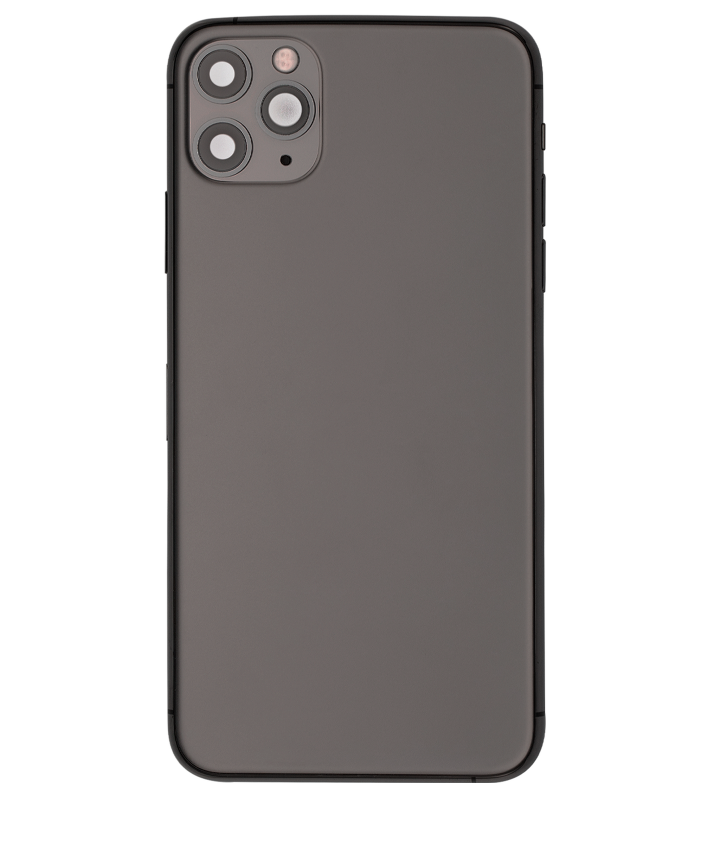 Back Housing W/ Small Parts For iPhone 11 Pro Max (Used OEM Pull: Grade B) (Space Gray)