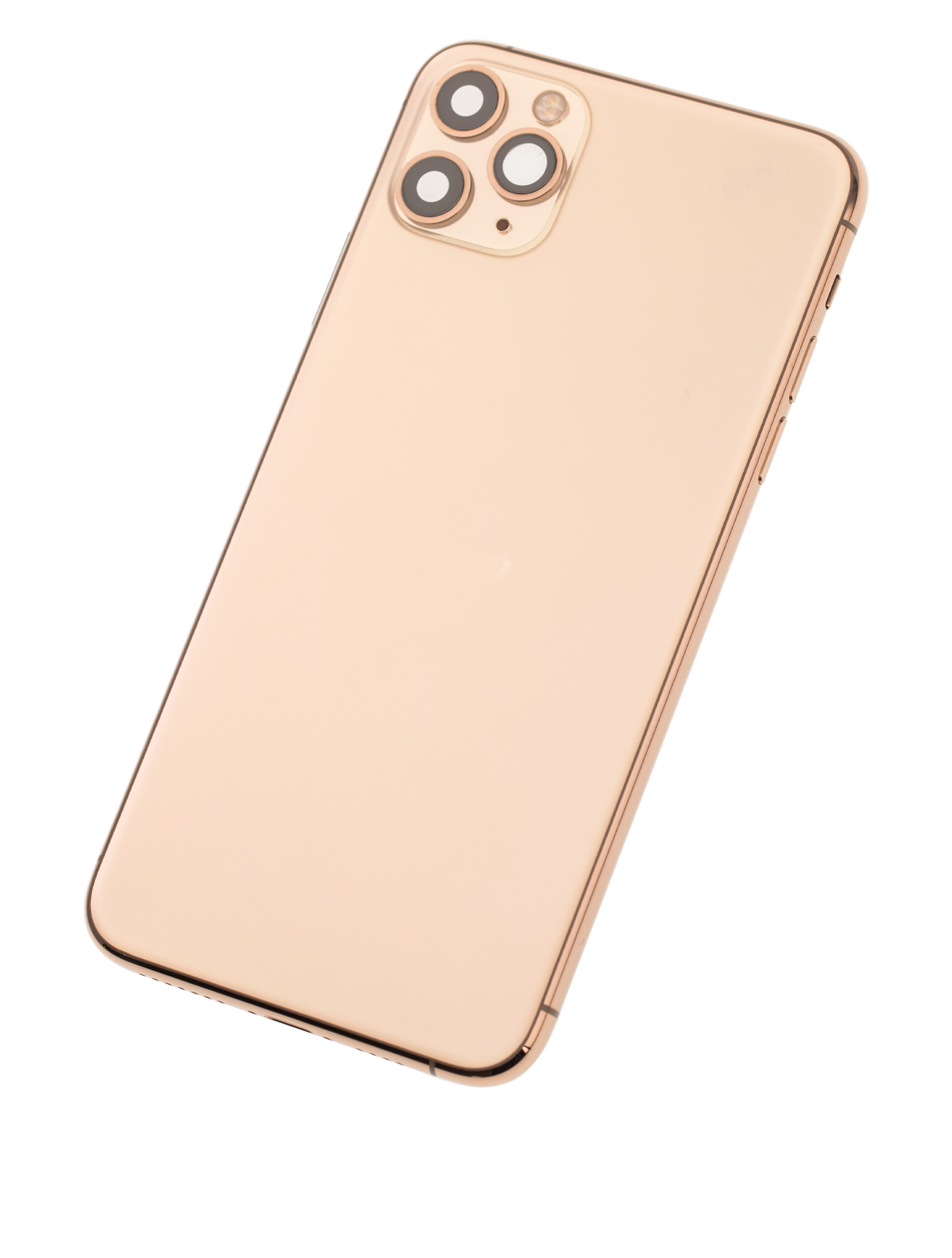 Back Housing W/ Small Parts For iPhone 11 Pro Max (Used OEM Pull: Grade B) (Gold)