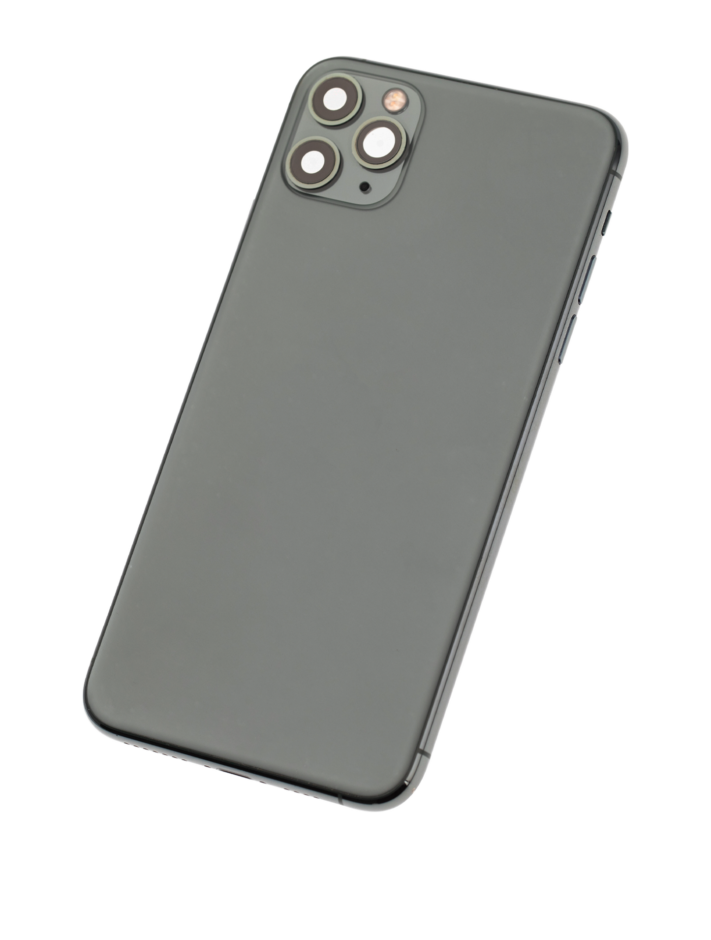 Back Housing W/ Small Parts For iPhone 11 Pro Max (Used OEM Pull: Grade B) (Midnight Green)