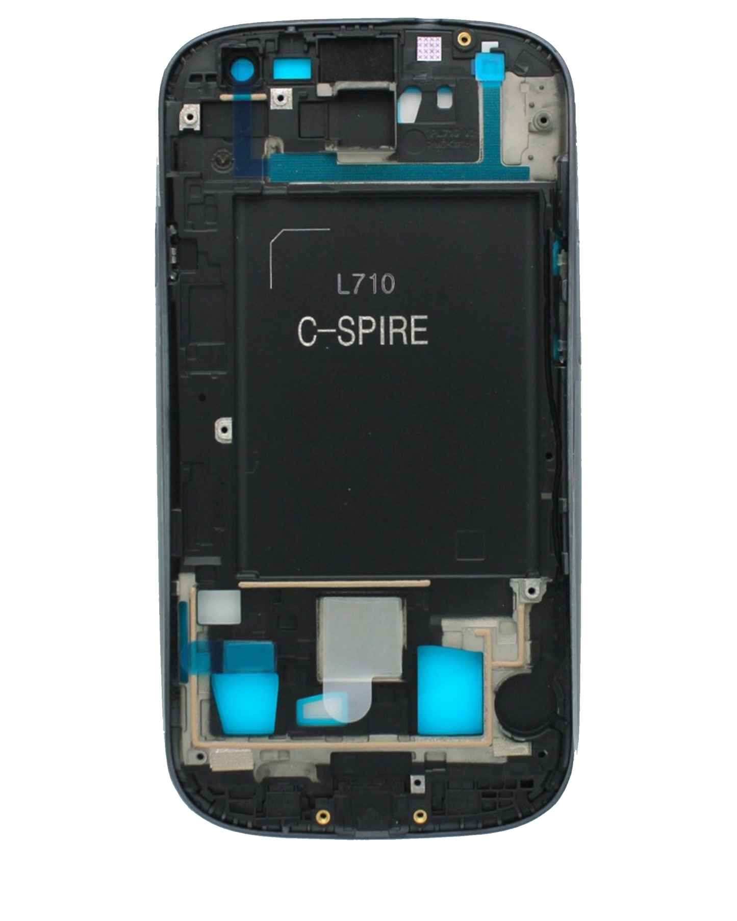 LCD Frame For Samsung Galaxy S3 (Sprint) (L710) (Blue)