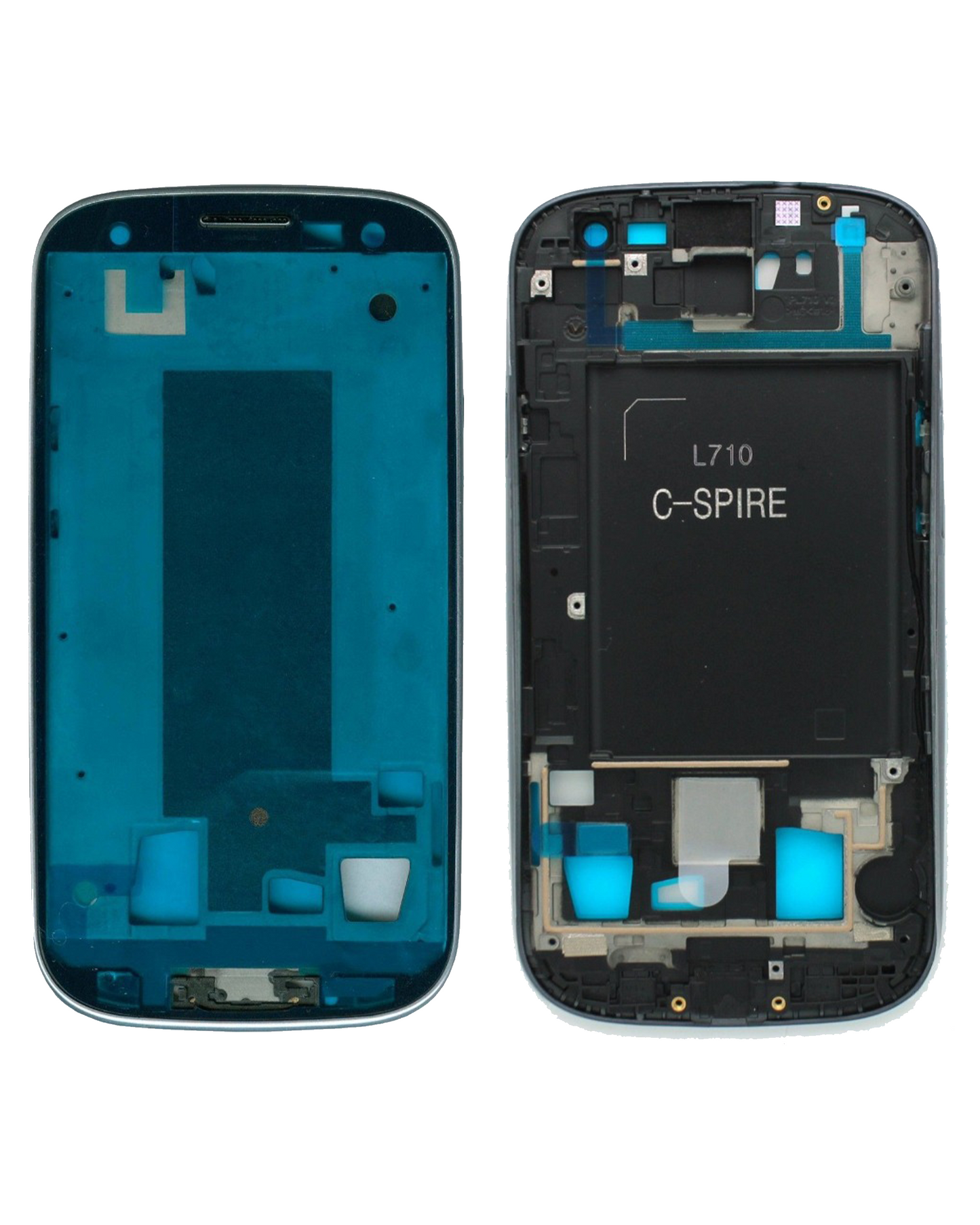 LCD Frame For Samsung Galaxy S3 (Sprint) (L710) (Blue)