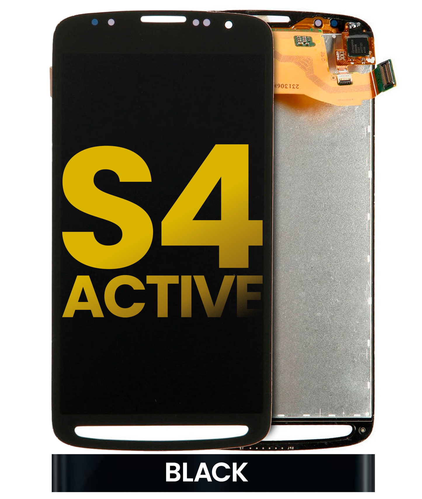 LCD Assembly Without Frame For Samsung Galaxy S4 Active (Refurbished) (Black)