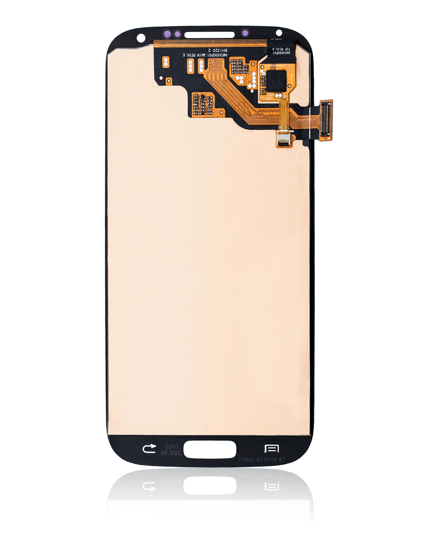 OLED Assembly Without Frame For Samsung Galaxy S4 (Refurbished) (White)
