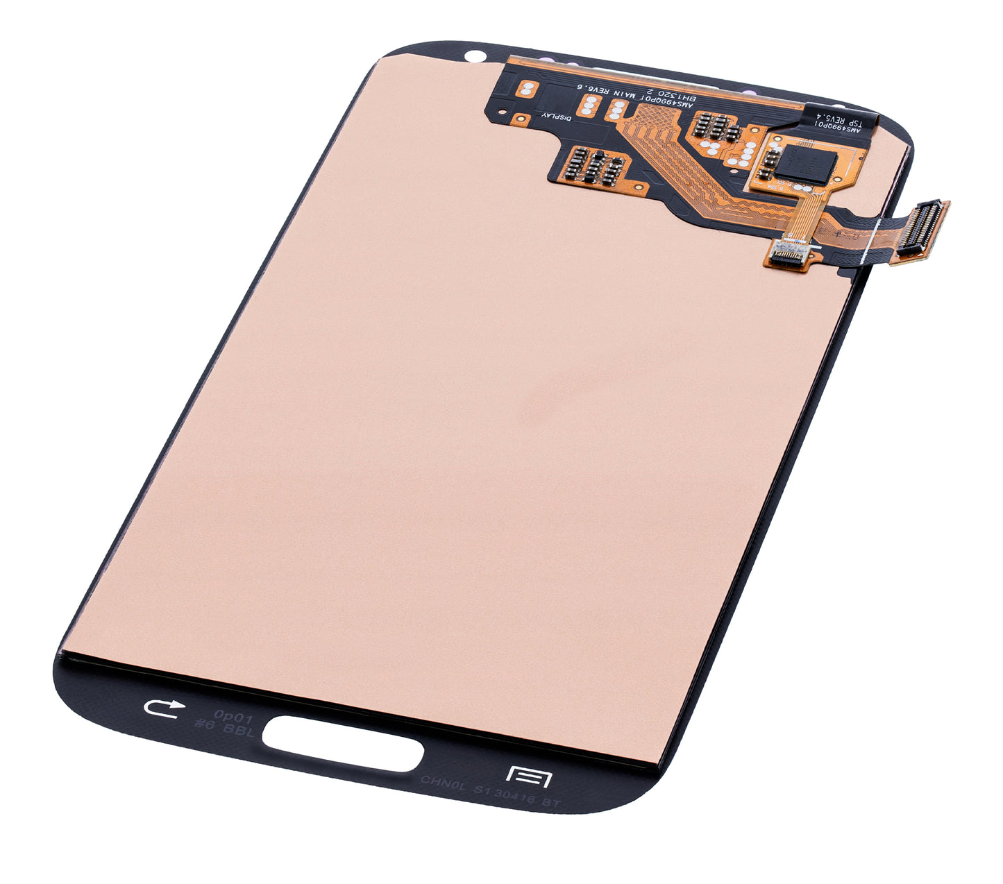 OLED Assembly Without Frame For Samsung Galaxy S4 (Refurbished) (White)