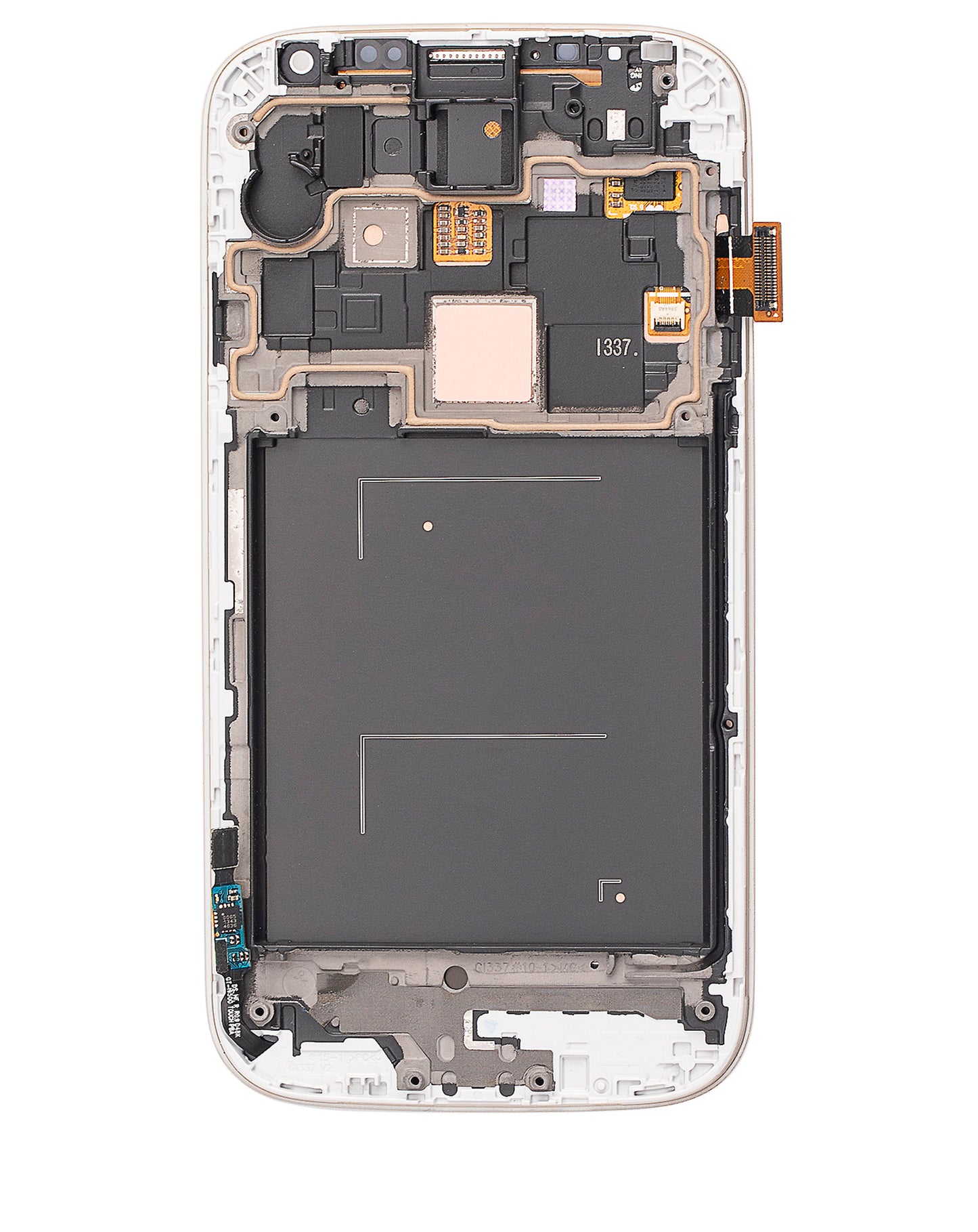 OLED Assembly With Frame For Samsung Galaxy S4 (I337 / M919) (AT&T & T-Mobile / Straight Talk) (Refurbished) (White)