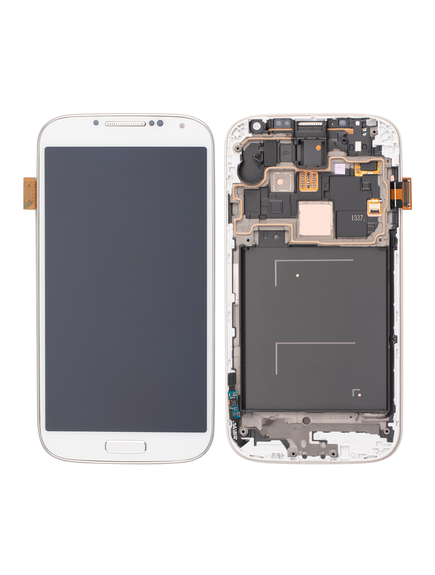 OLED Assembly With Frame For Samsung Galaxy S4 (I337 / M919) (AT&T & T-Mobile / Straight Talk) (Refurbished) (White)