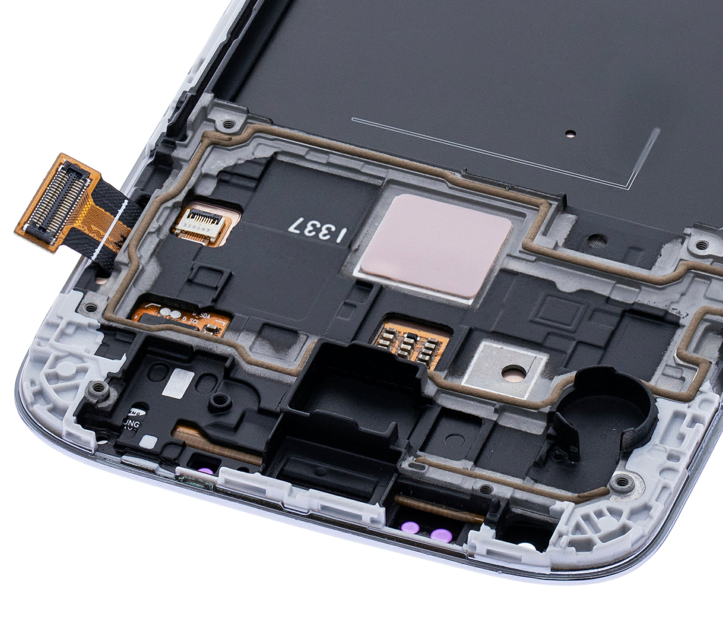 OLED Assembly With Frame For Samsung Galaxy S4 (I337 / M919) (AT&T & T-Mobile / Straight Talk) (Refurbished) (Black)