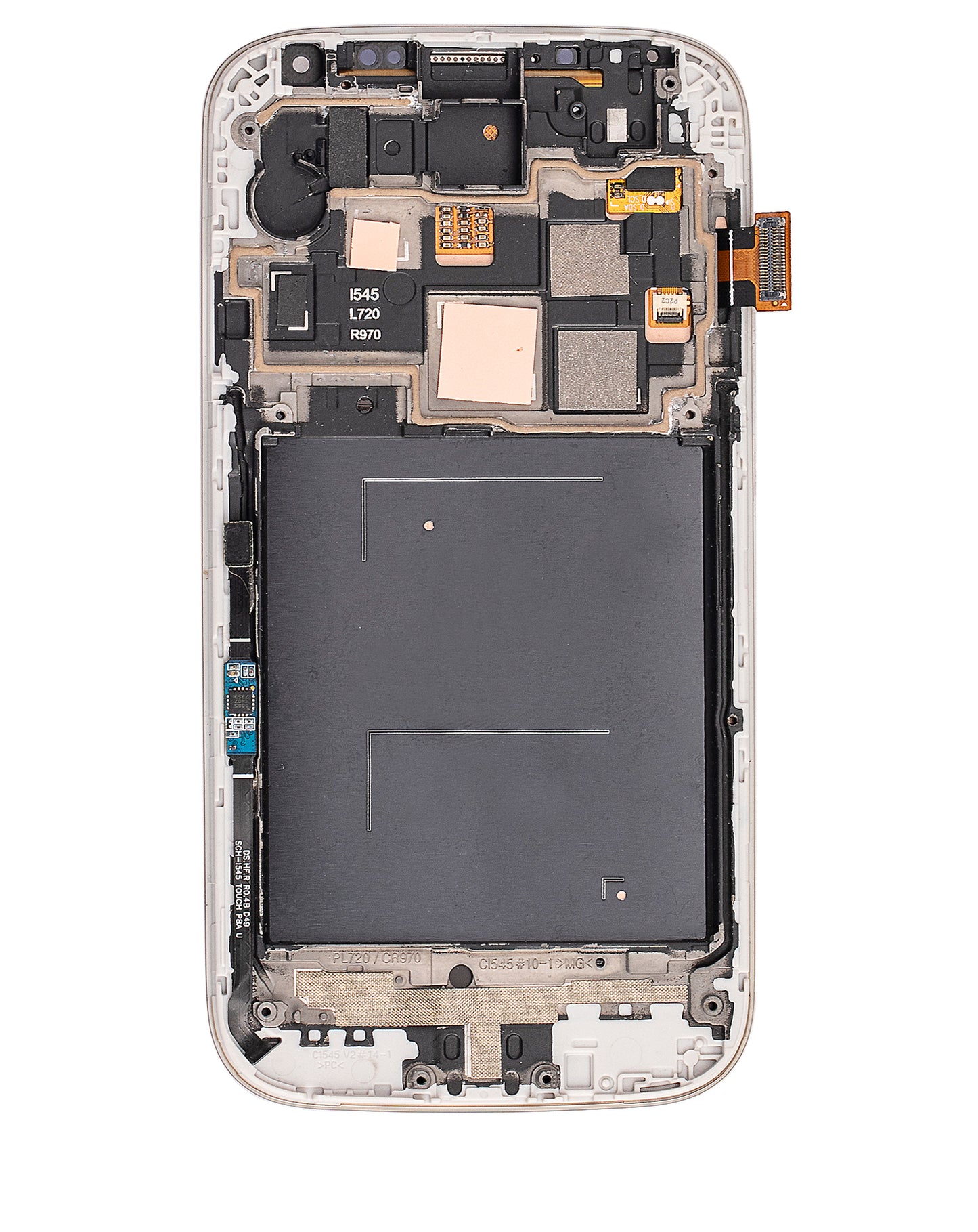 OLED Assembly With Frame For Samsung Galaxy S4 (i545 / L720 / R970) (Verizon & Sprint) (Refurbished) (Black)