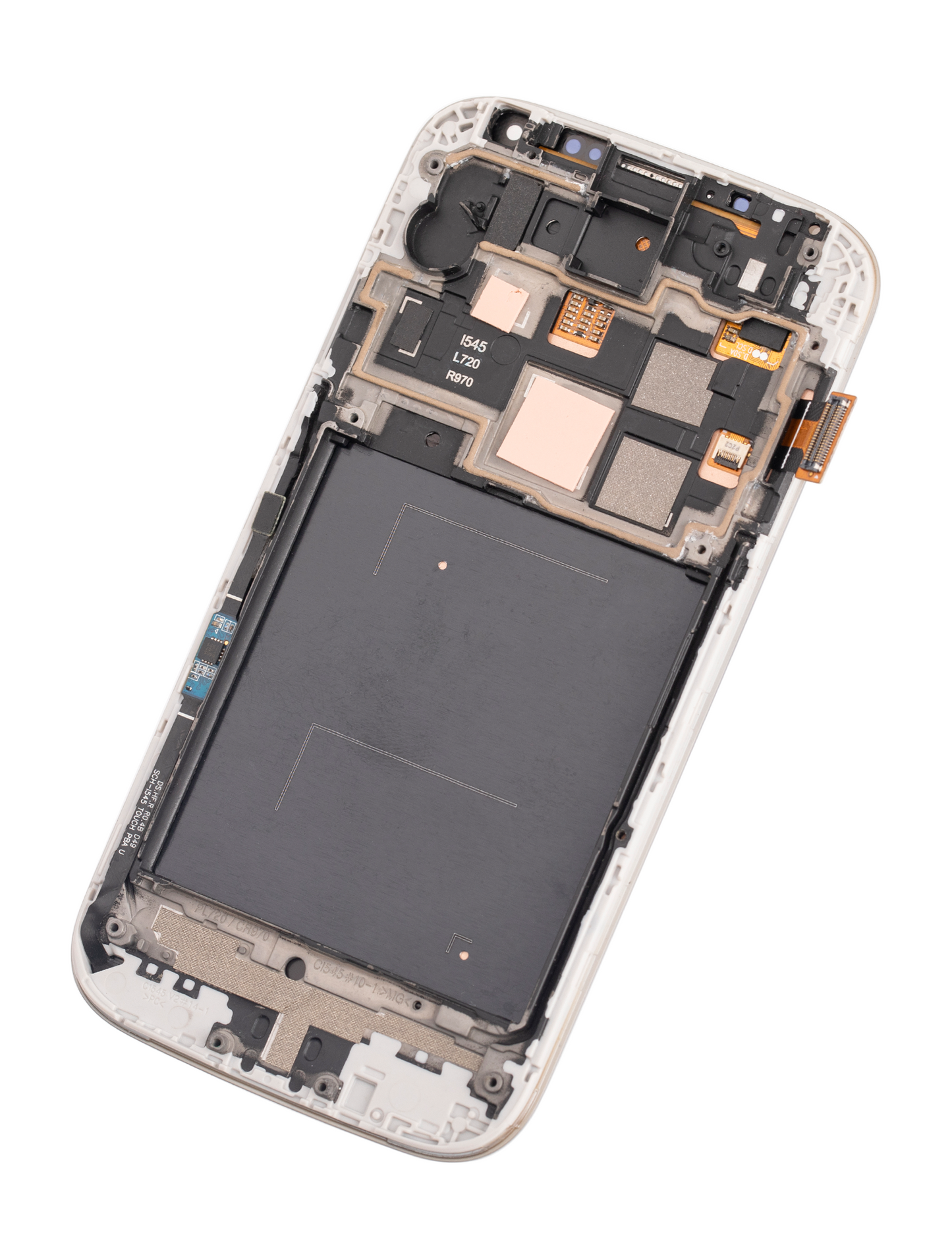 OLED Assembly With Frame For Samsung Galaxy S4 (i545 / L720 / R970) (Verizon & Sprint) (Refurbished) (Black)
