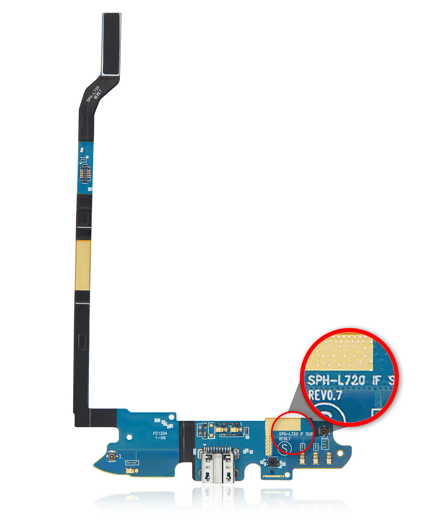 Charging Port Flex Cable For Samsung Galaxy S4 (L720) (Sprint)