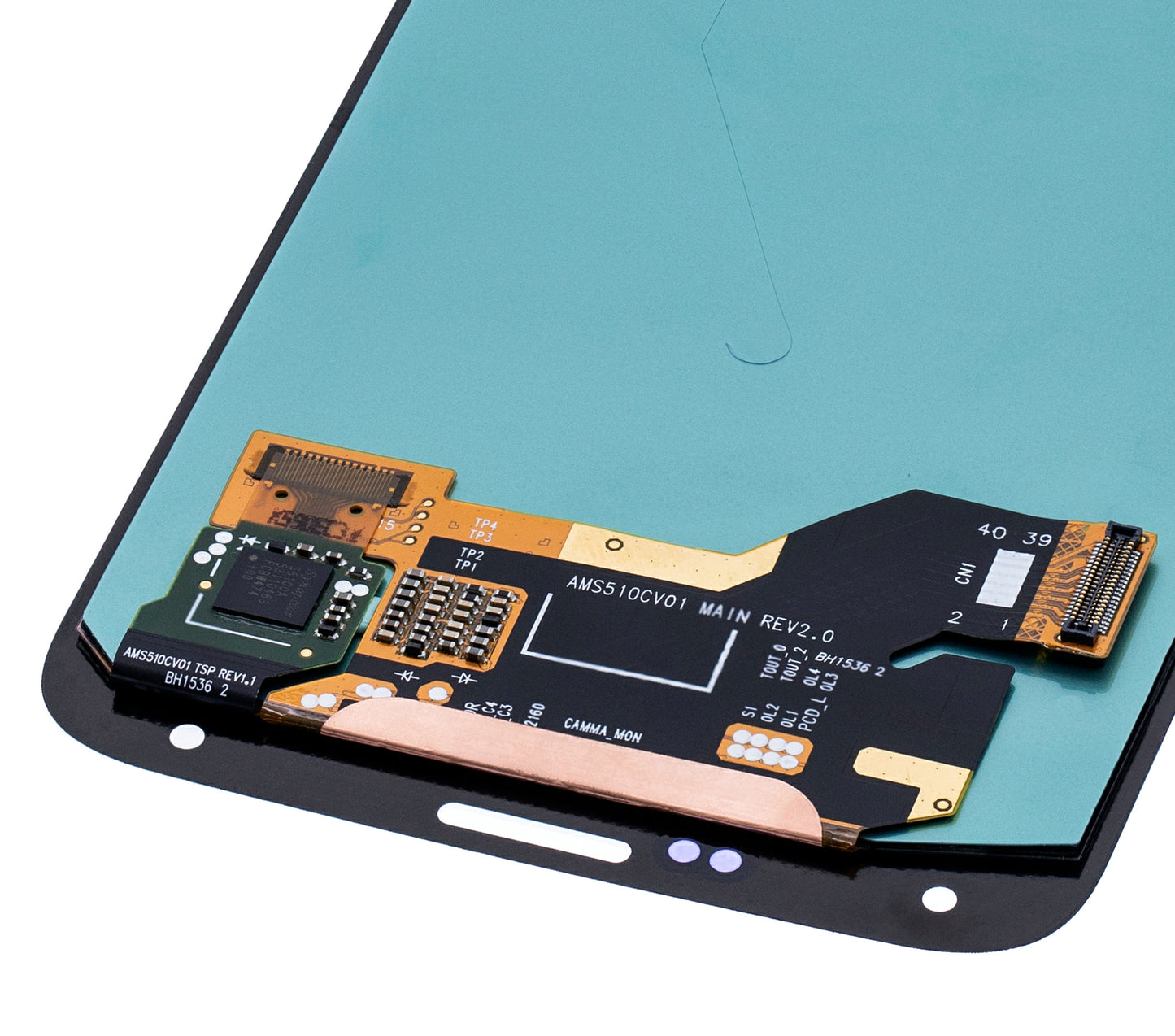 OLED Assembly Without Frame For Samsung Galaxy S5 (Service Pack) (White)