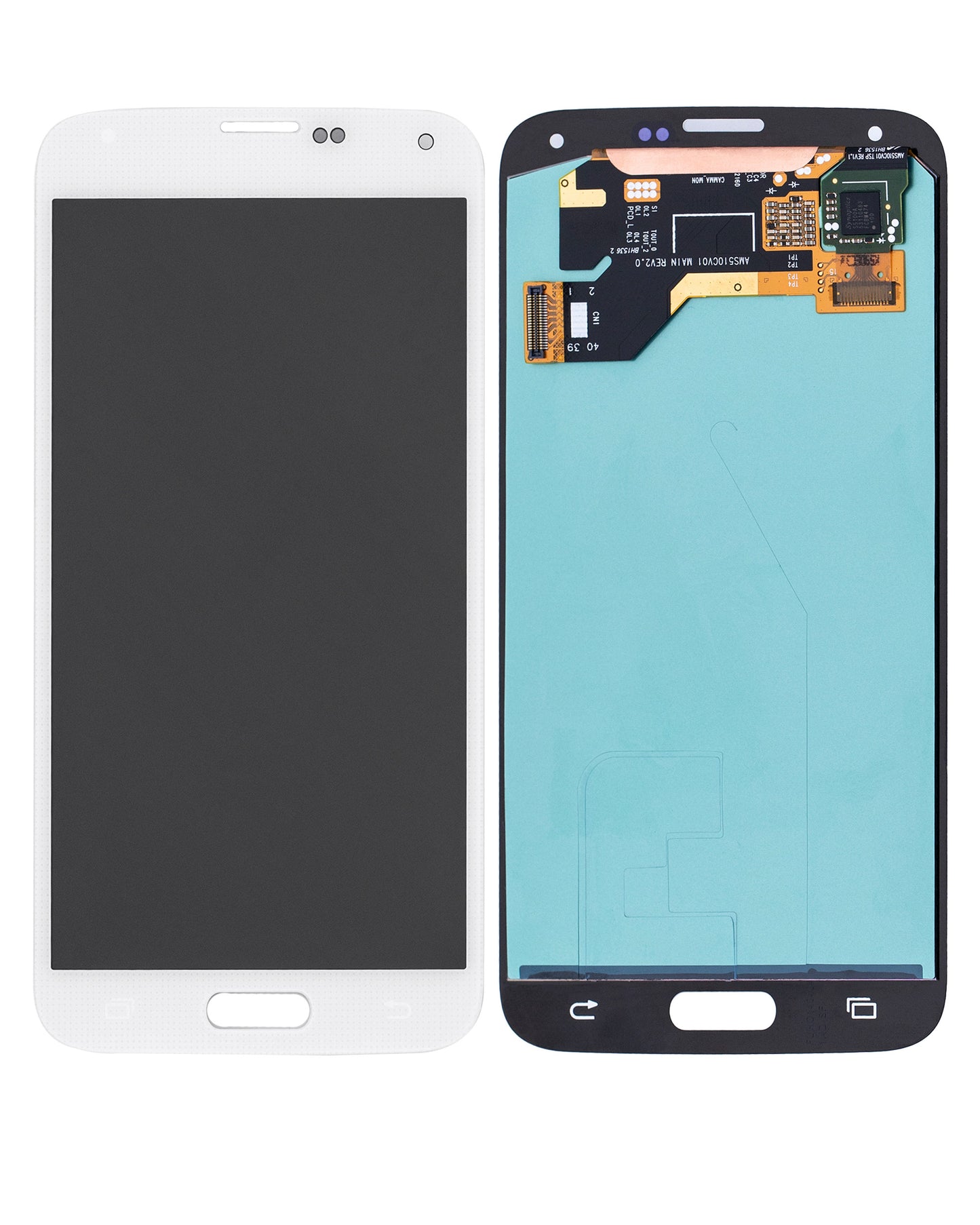OLED Assembly Without Frame For Samsung Galaxy S5 (Service Pack) (White)