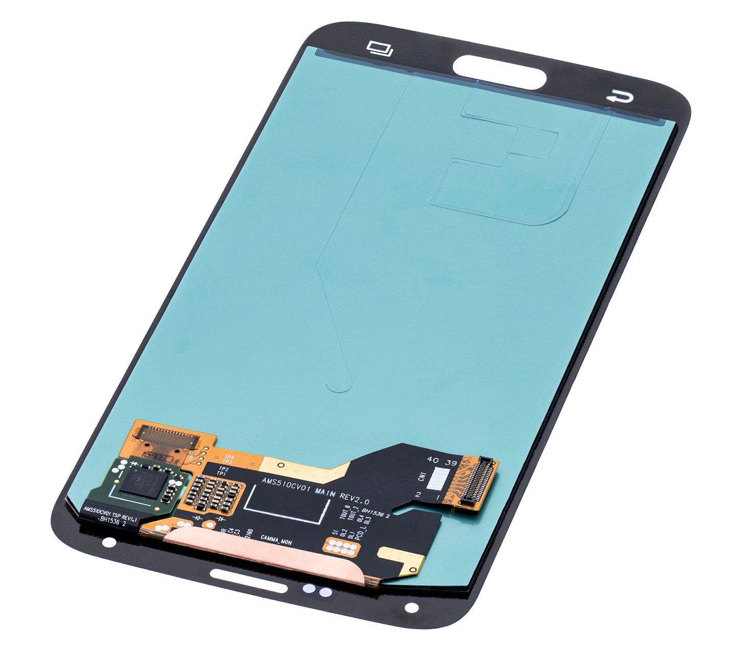 OLED Assembly Without Frame For Samsung Galaxy S5 (Refurbished) (White)