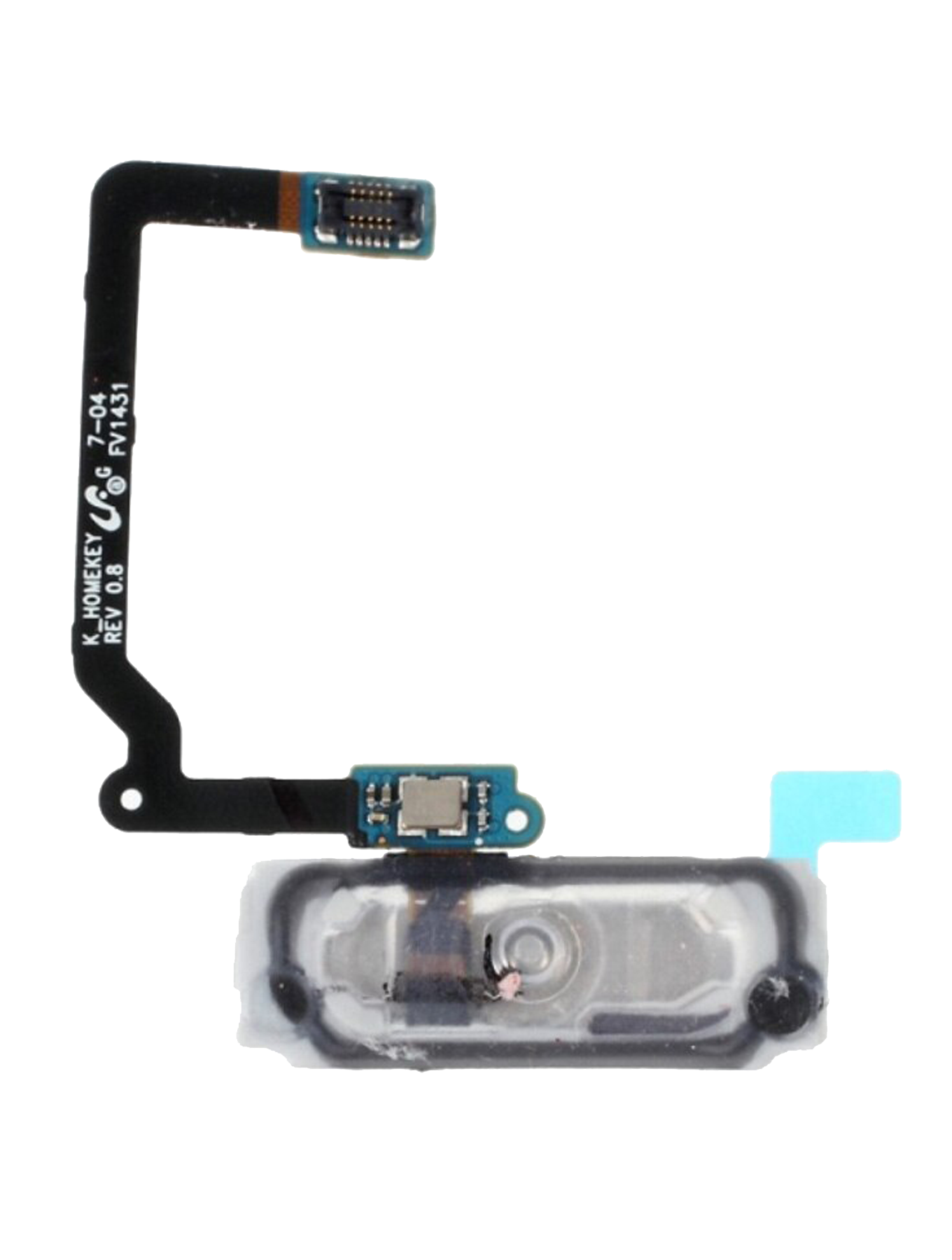 Home Button With Flex Cable For Samsung Galaxy S5 (Gold)