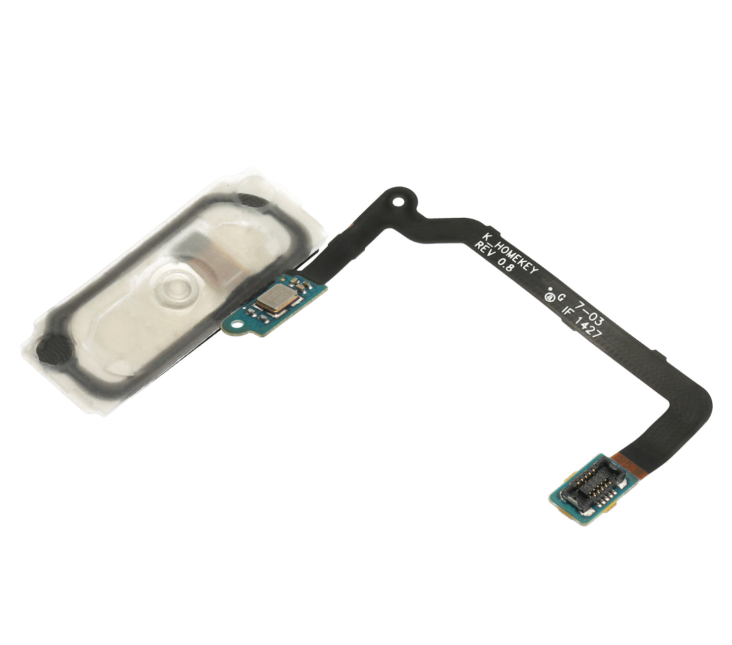 Home Button With Flex Cable For Samsung Galaxy S5 (Black)