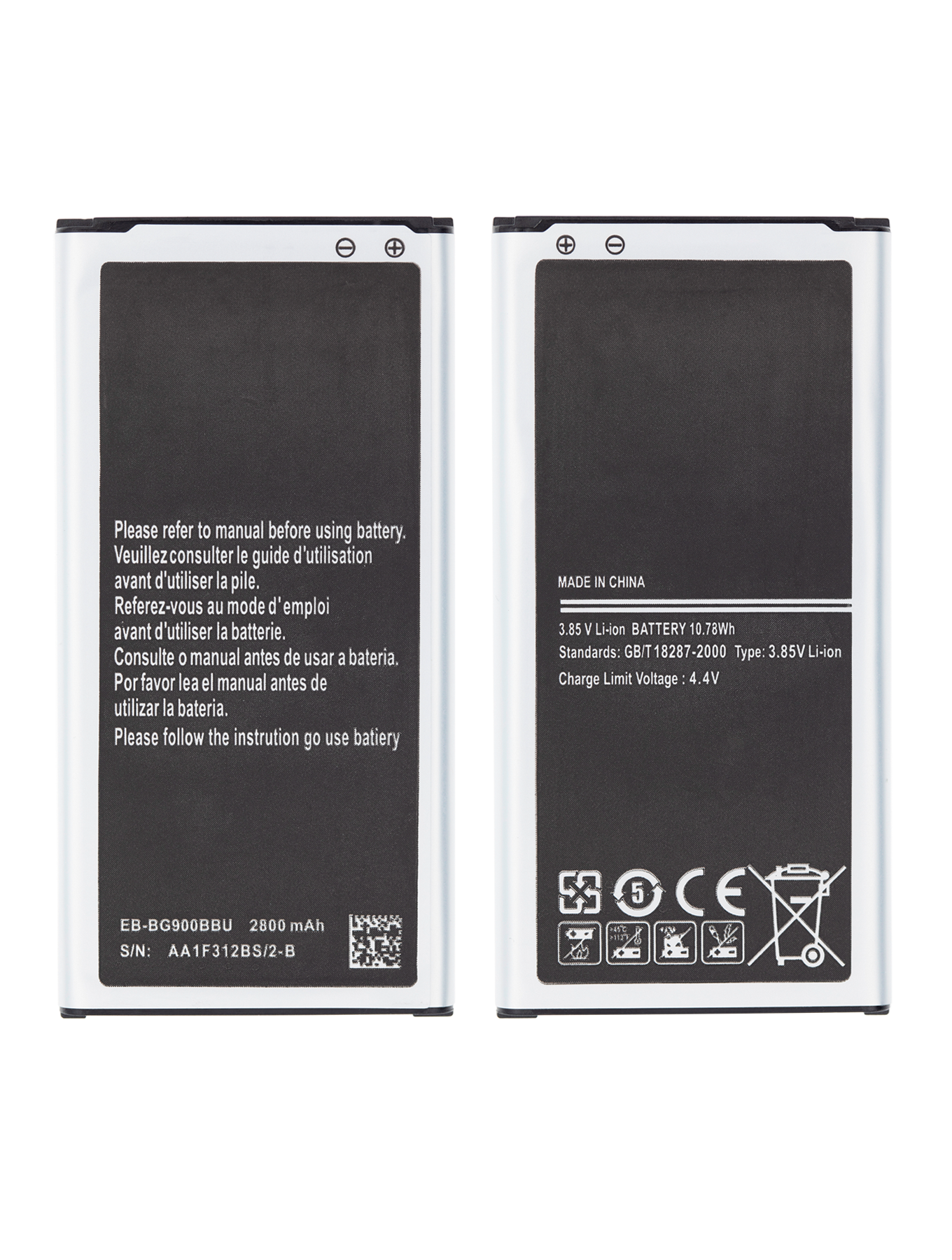Replacement Battery For Samsung Galaxy S5 / S5 Active