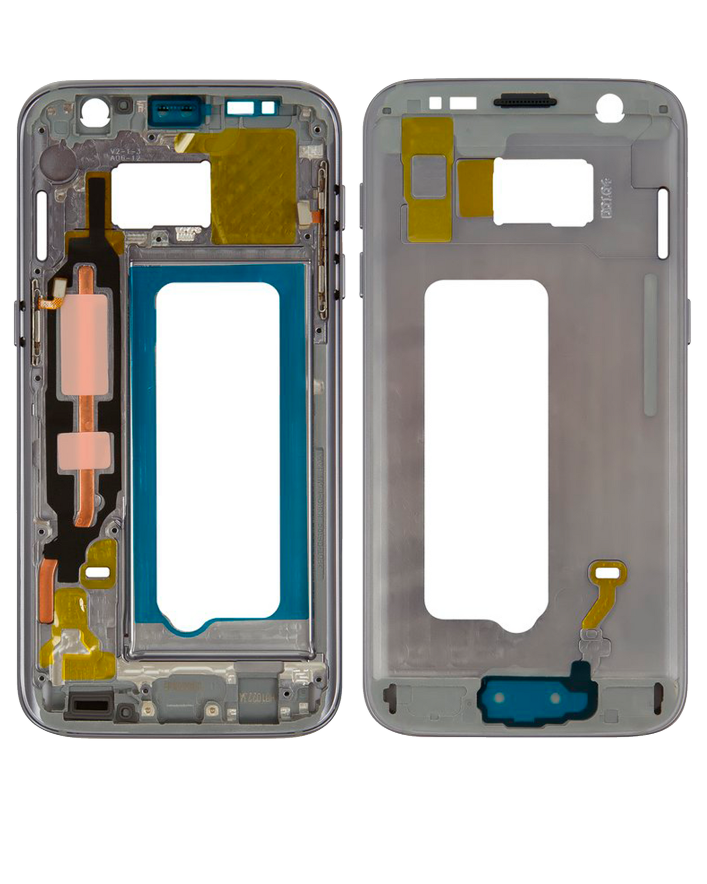 Mid-Frame Housing For Samsung Galaxy S7 (With Small Parts) (Black)