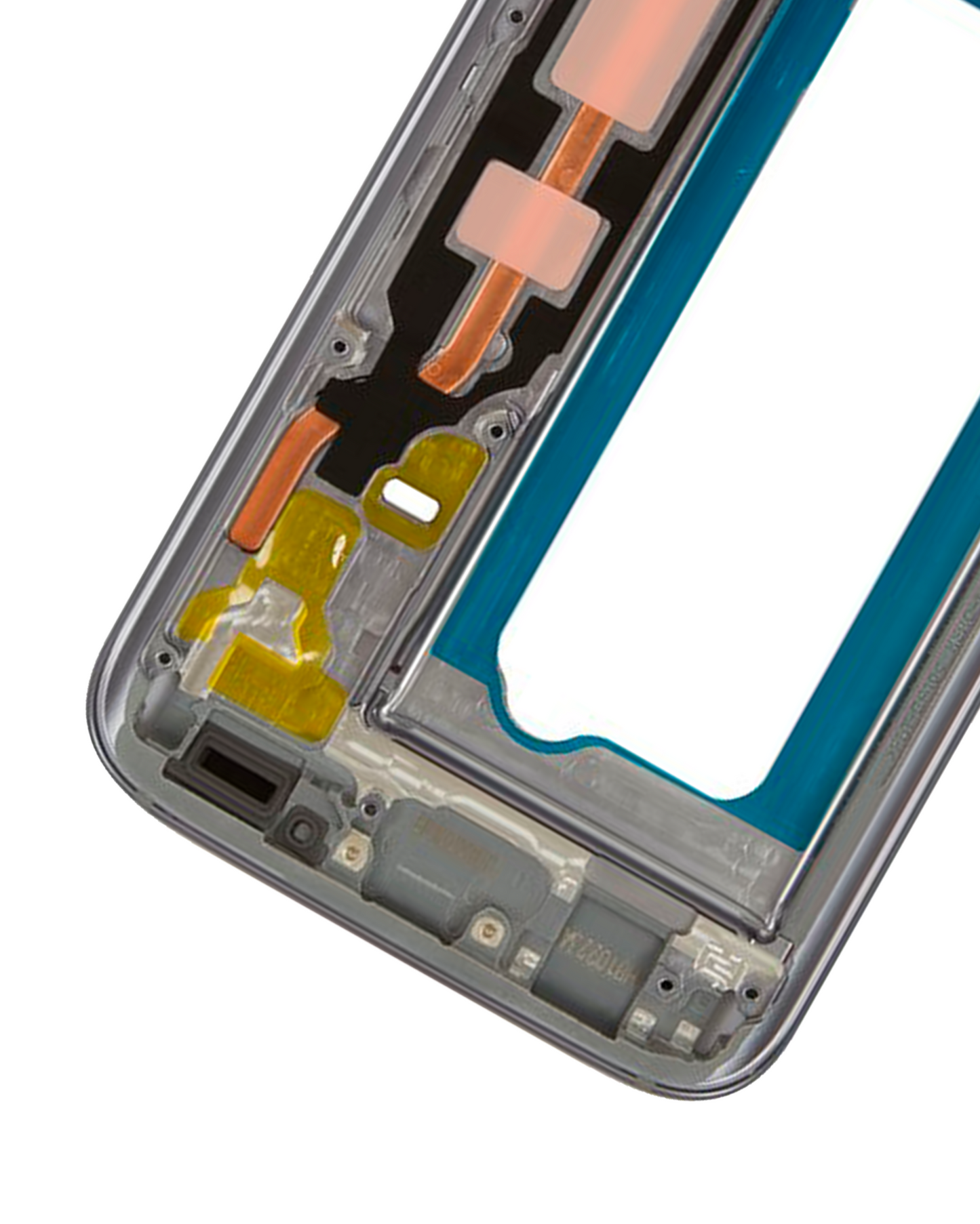 Mid-Frame Housing For Samsung Galaxy S7 (With Small Parts) (Black)