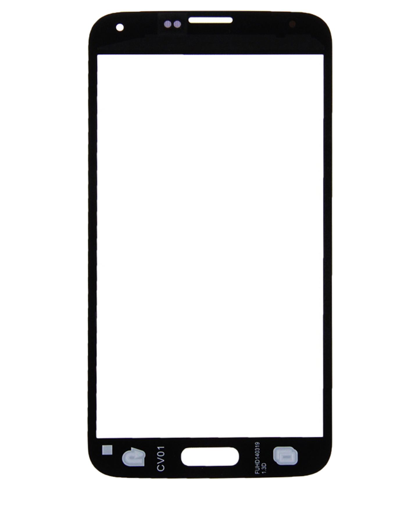 Front Glass For Samsung Galaxy S5 (Black)