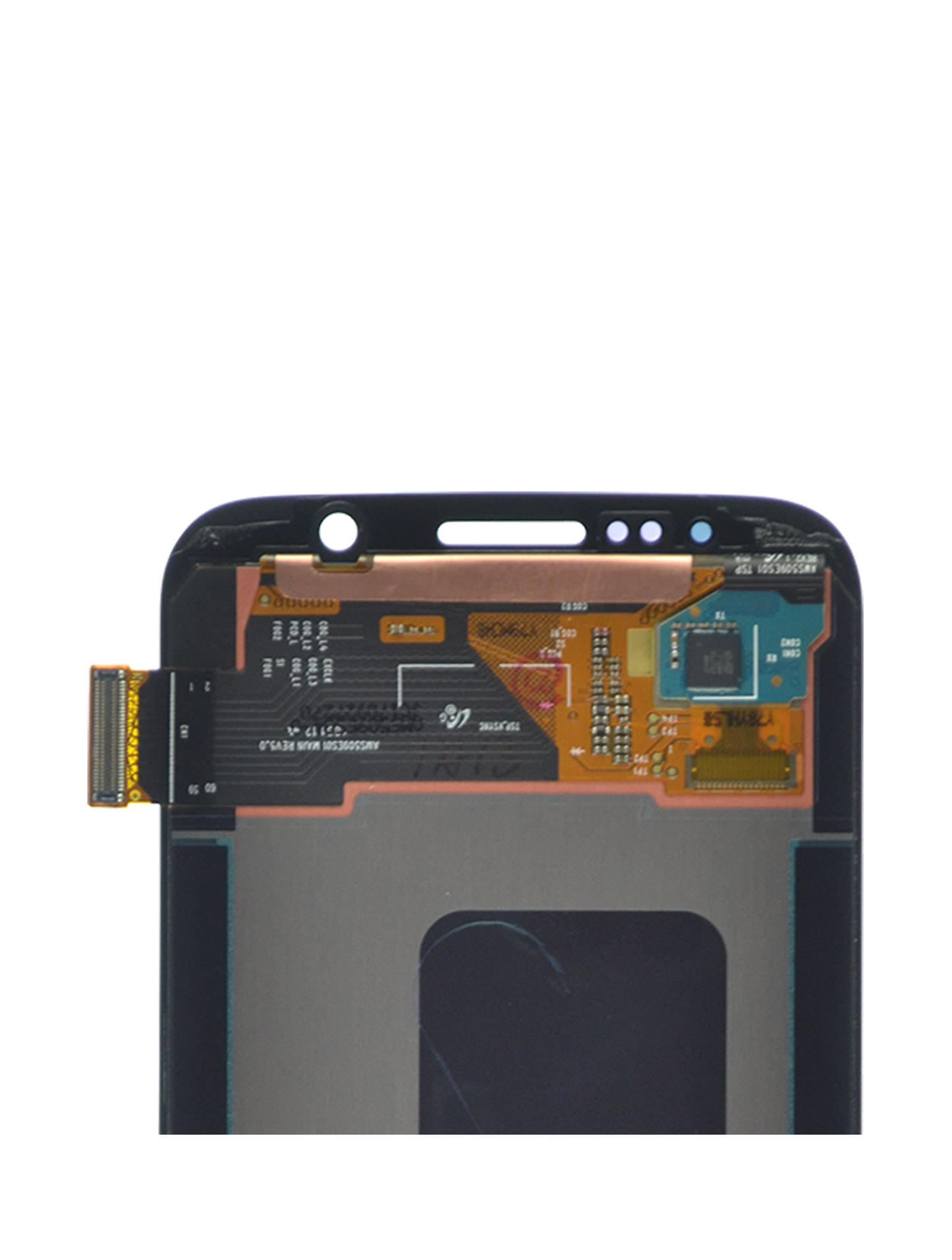 OLED Assembly Without Frame For Samsung Galaxy S6 (Refurbished) (Black Sapphire)
