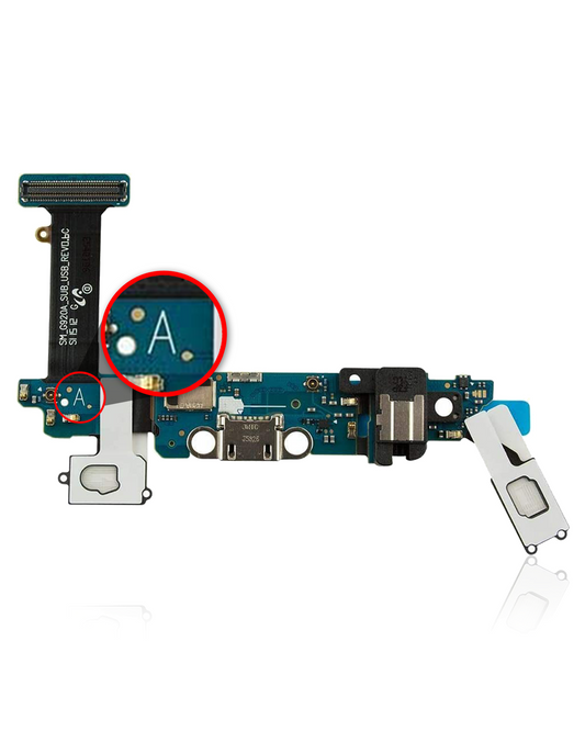 Charging Port Flex Cable For Samsung Galaxy S6 (G920A / G920W8) (AT&T / Bell Canada)