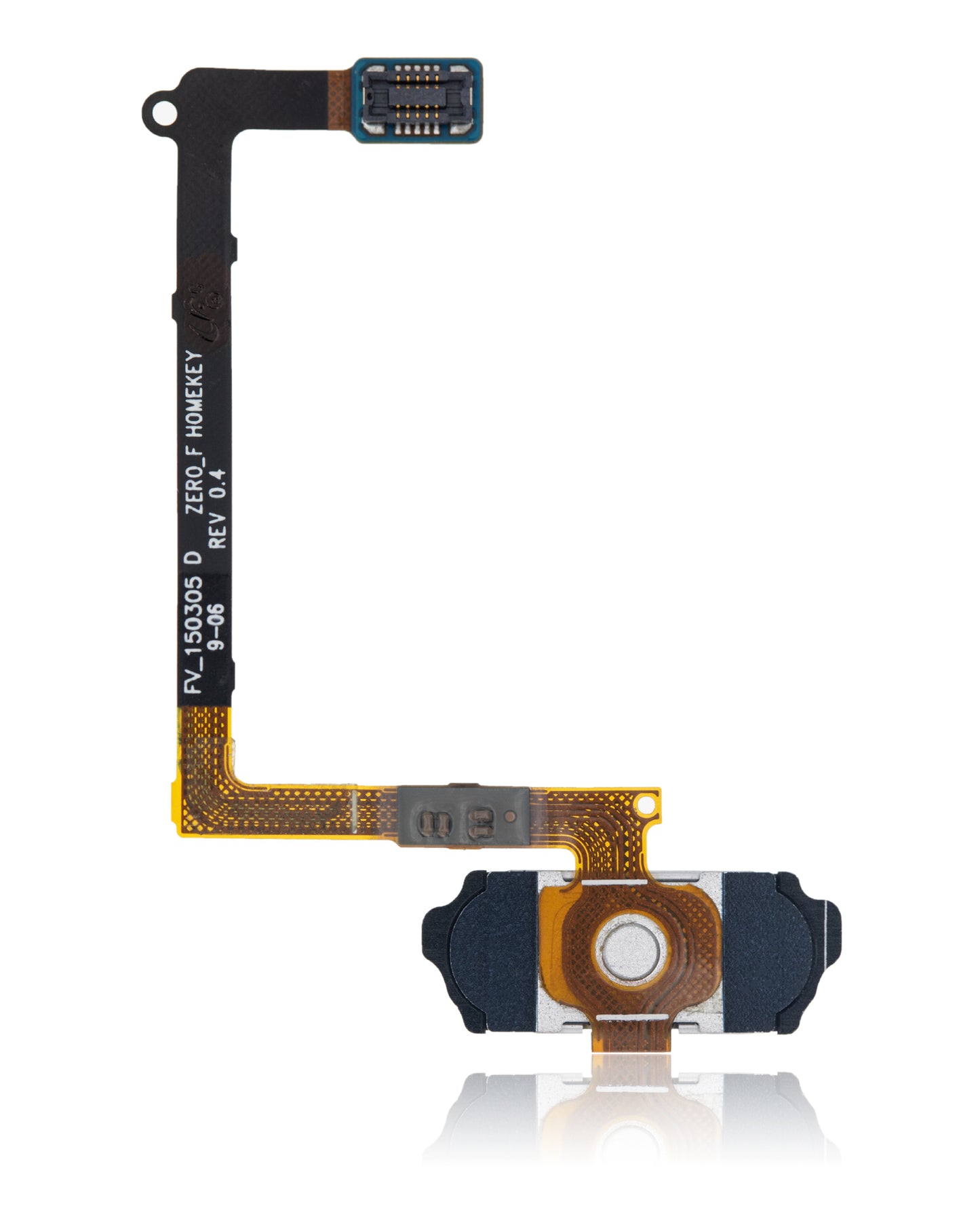 Home Button With Flex For Samsung Galaxy S6 (Gold)