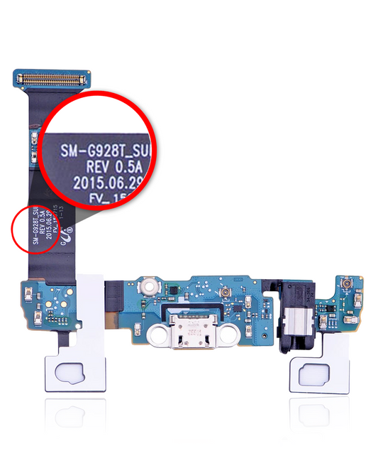 Charging Port Flex Cable For Samsung Galaxy S6 Edge Plus (G928T) (T-Mobile)