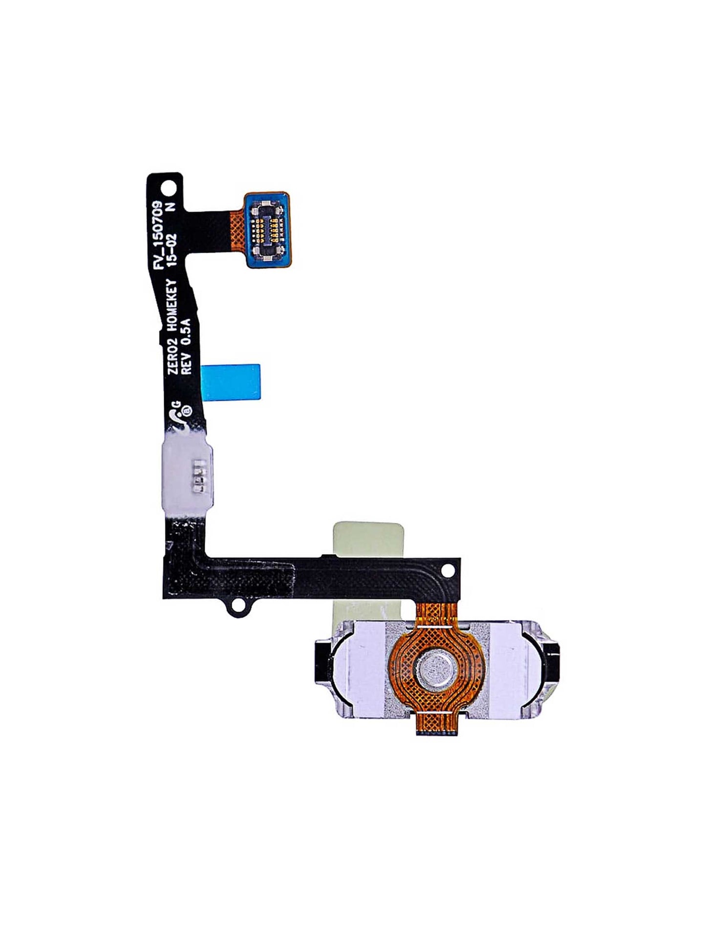 Home Button With Flex Cable For Samsung Galaxy S6 Edge Plus (White Pearl)