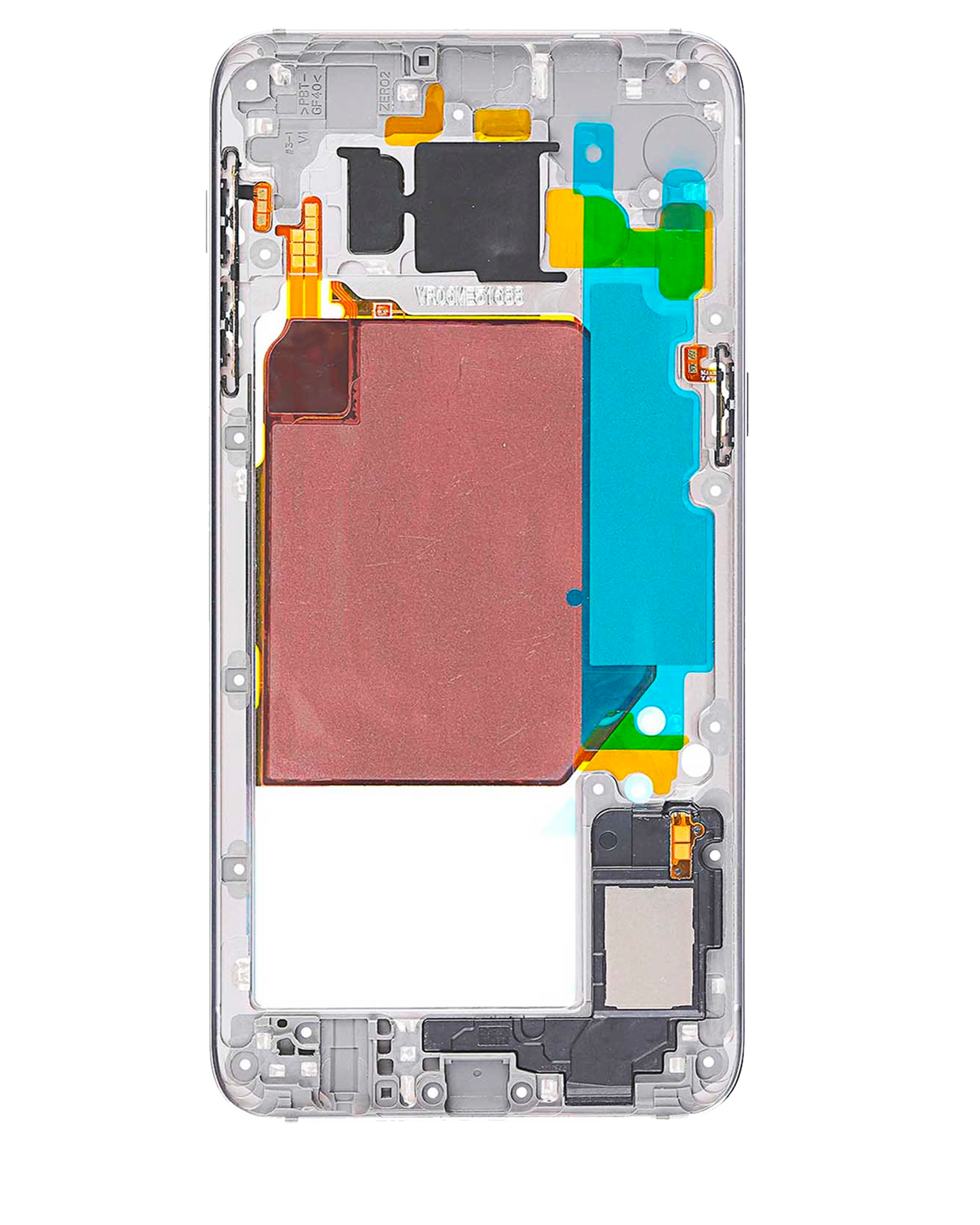 Mid-Frame Housing For Samsung Galaxy S6 Edge Plus (With Small Parts) (White Pearl)