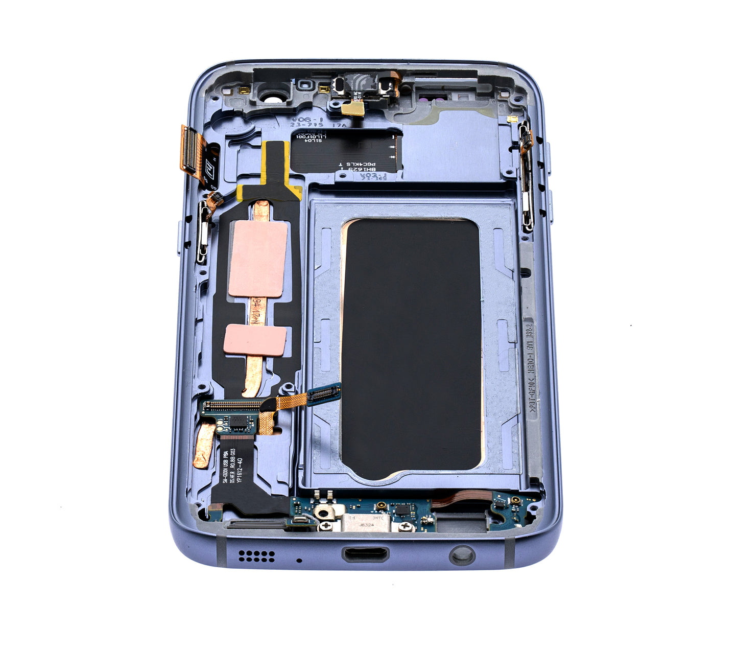 OLED Assembly With Frame For Samsung Galaxy S7 (Refurbished) (All US Models) (Black Onyx)