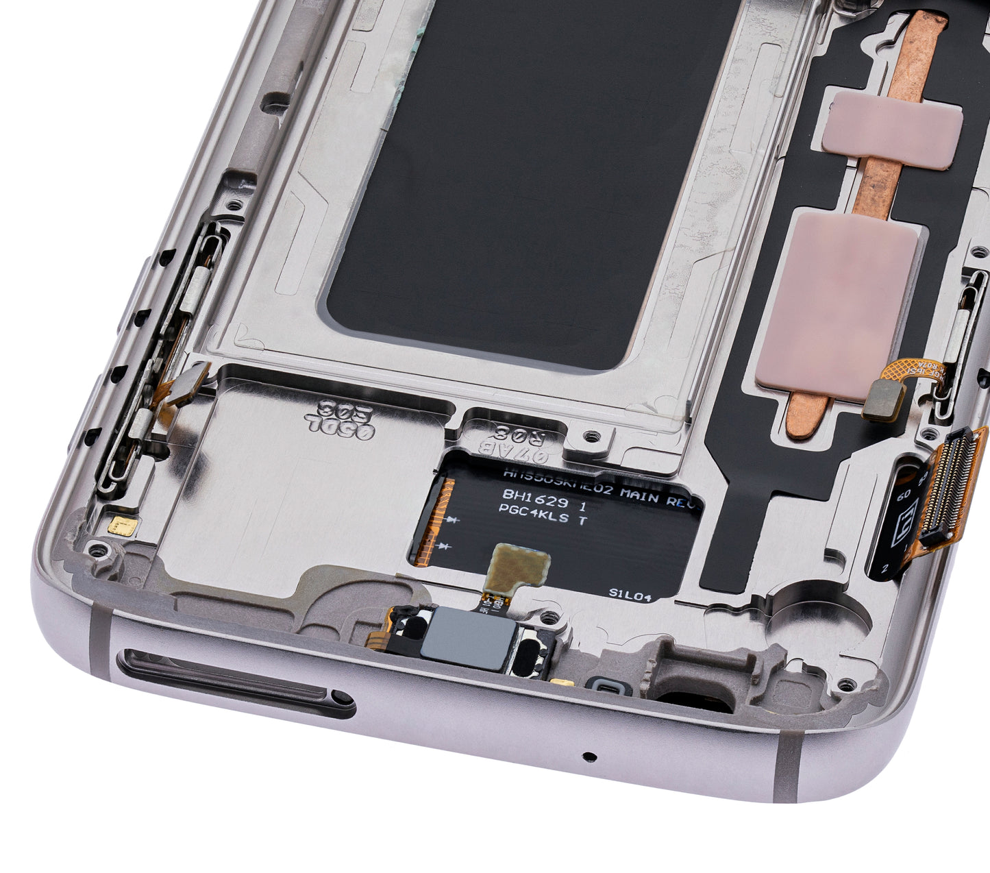 OLED Assembly With Frame For Samsung Galaxy S7 (Refurbished) (All US Models) (Gold Platinum)