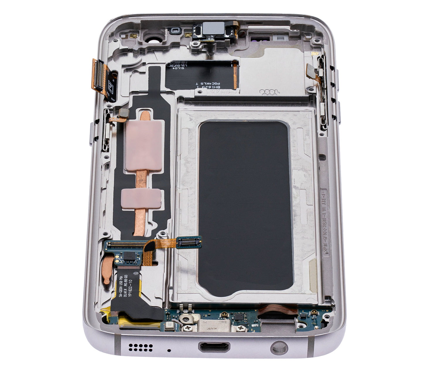 OLED Assembly With Frame For Samsung Galaxy S7 (Refurbished) (All US Models) (Gold Platinum)