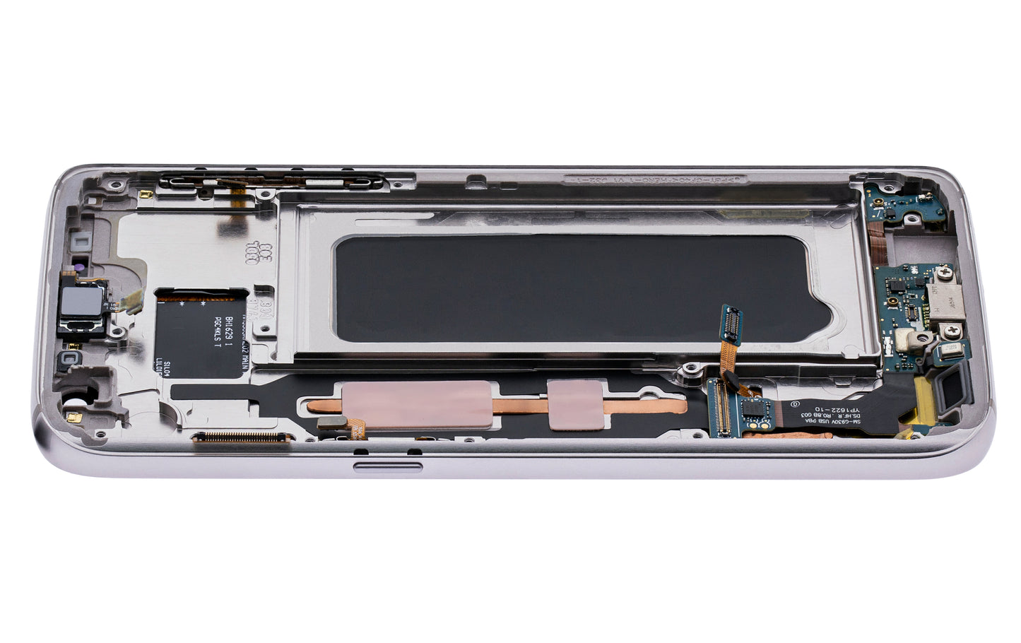 OLED Assembly With Frame For Samsung Galaxy S7 (Refurbished) (All US Models) (Gold Platinum)