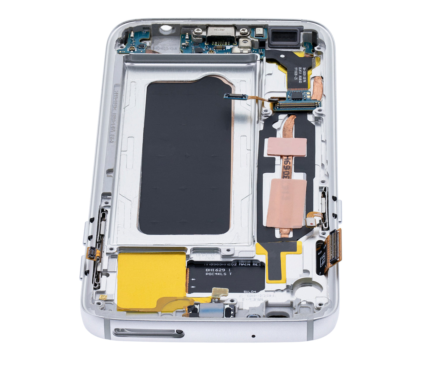 OLED Assembly With Frame For Samsung Galaxy S7 (Refurbished) (All US Models) (Silver Titanium)